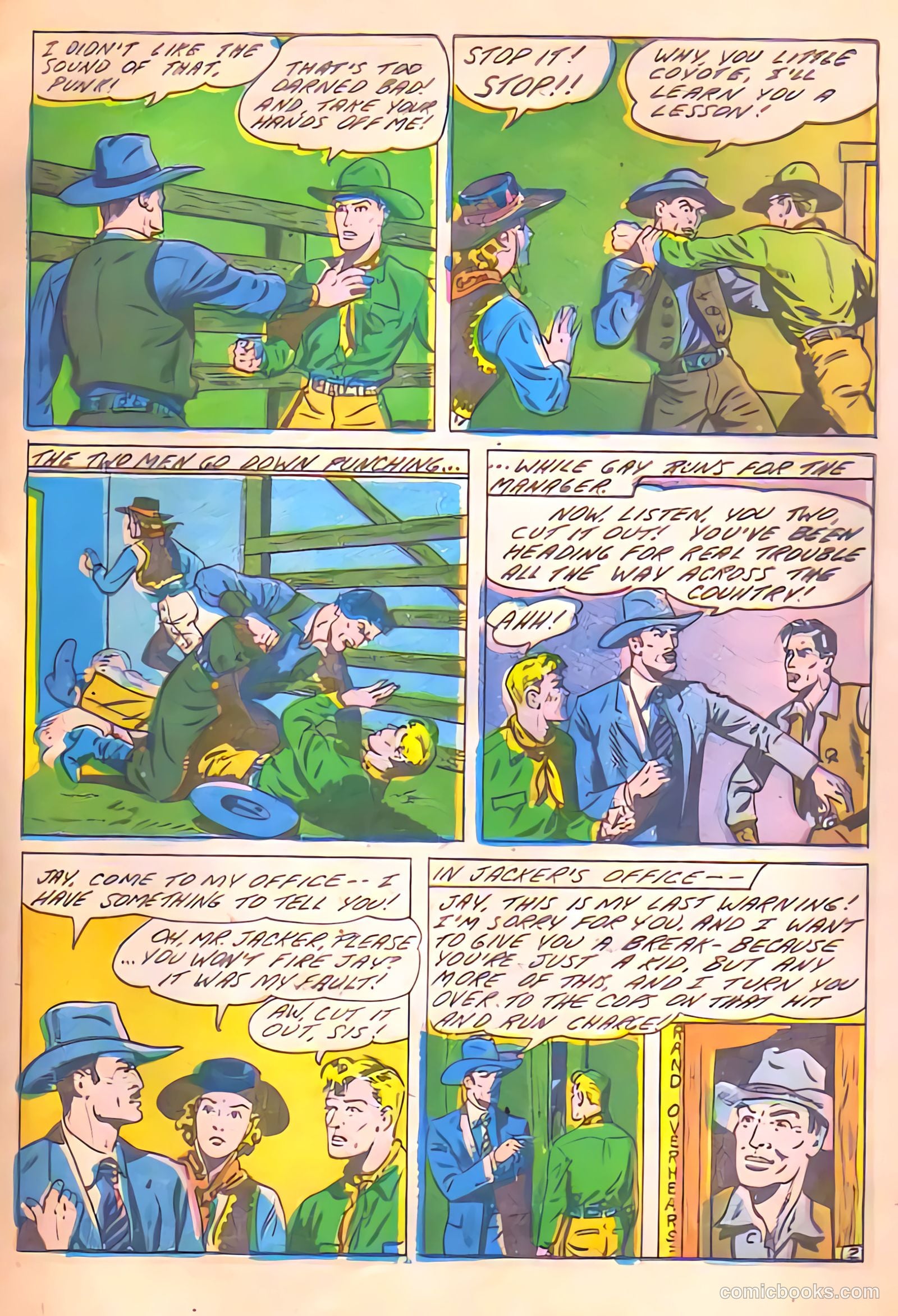 Hi-Lite Comics #1 (1945) — page 30 of 33