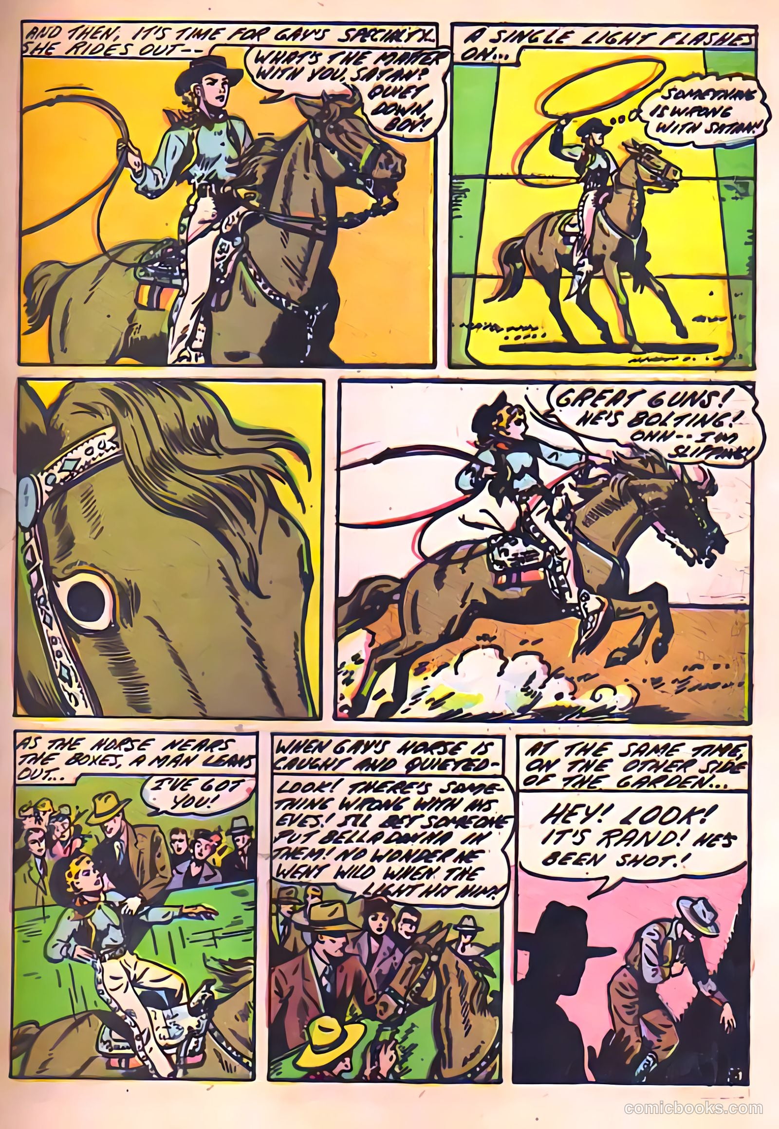 Hi-Lite Comics #1 (1945) — page 32 of 33