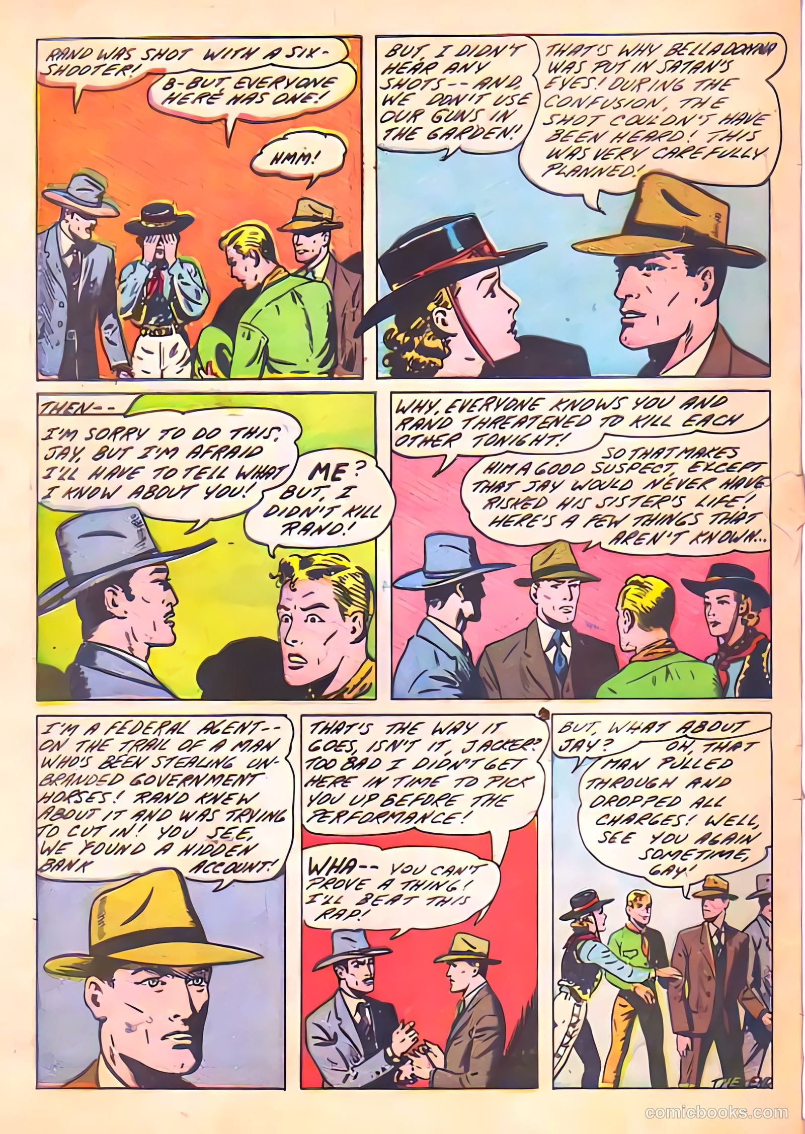 Hi-Lite Comics #1 (1945) — page 33 of 33