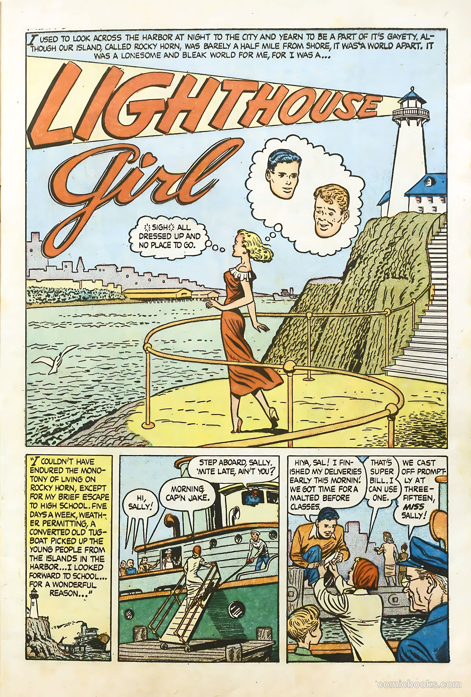 Hi-School Romance #1 (1949) — page 5 of 35