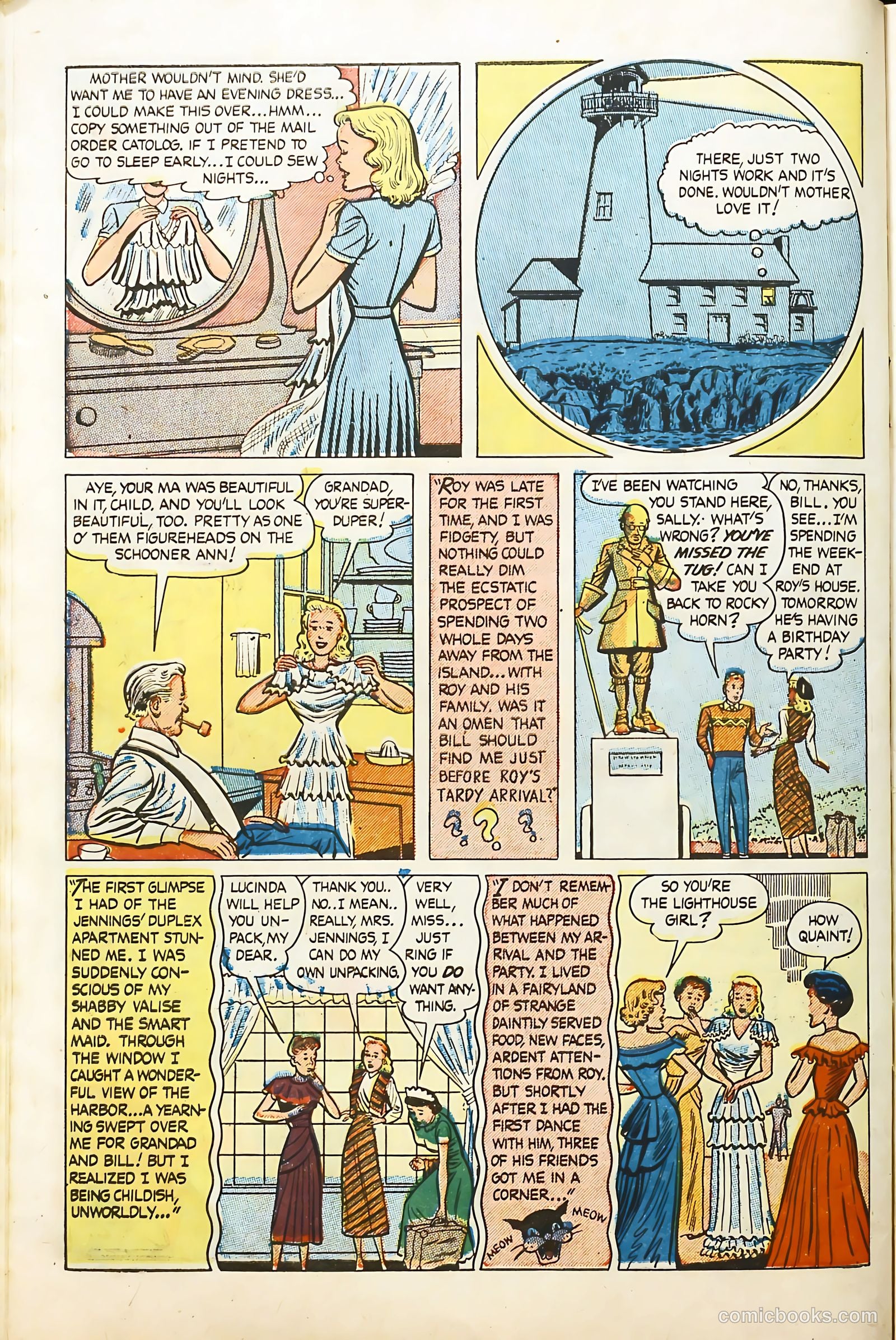 Hi-School Romance #1 (1949) — page 10 of 35