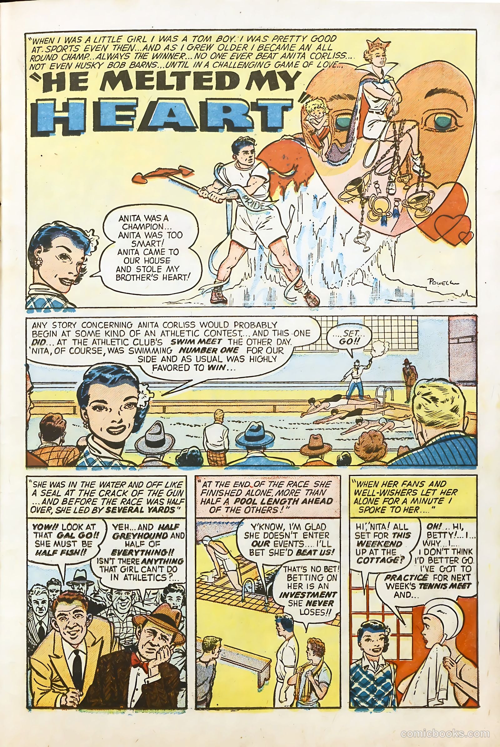 Hi-School Romance #1 (1949) — page 15 of 35
