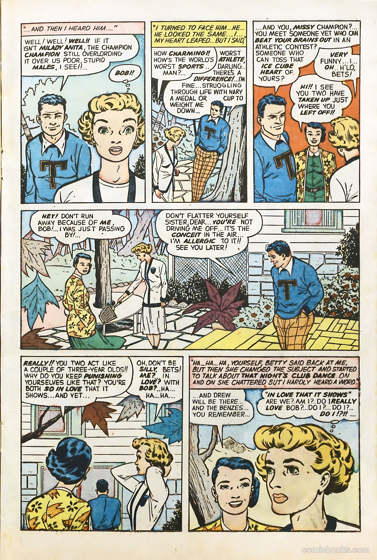 Hi-School Romance #1 (1949) — page 17 of 35