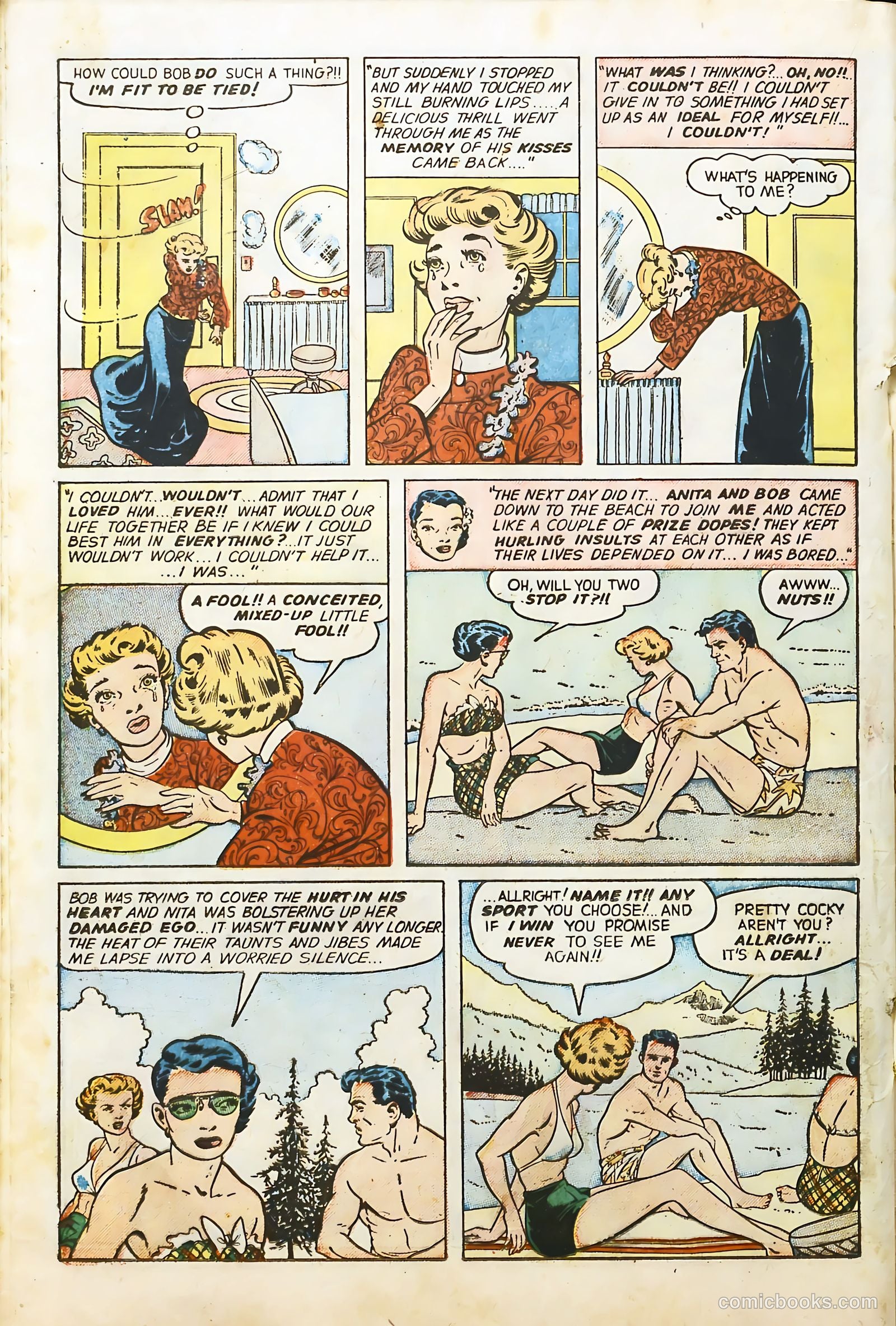 Hi-School Romance #1 (1949) — page 19 of 35