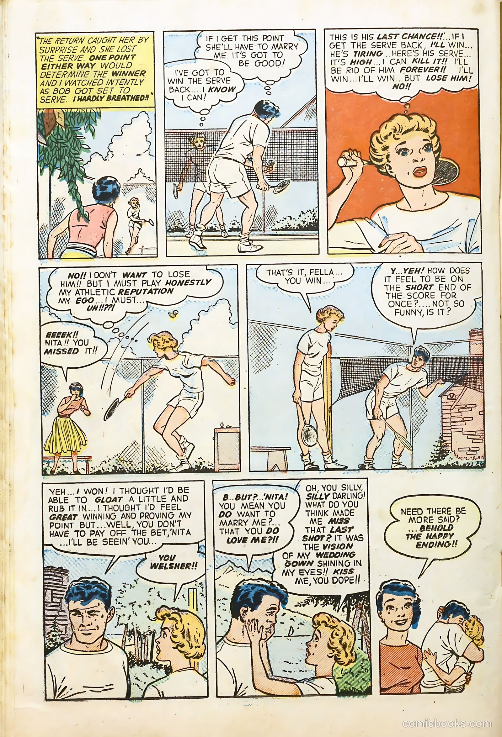 Hi-School Romance #1 (1949) — page 21 of 35