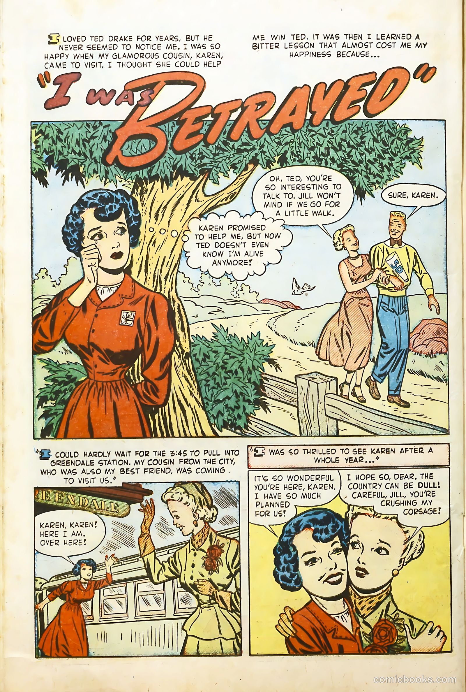 Hi-School Romance #1 (1949) — page 23 of 35