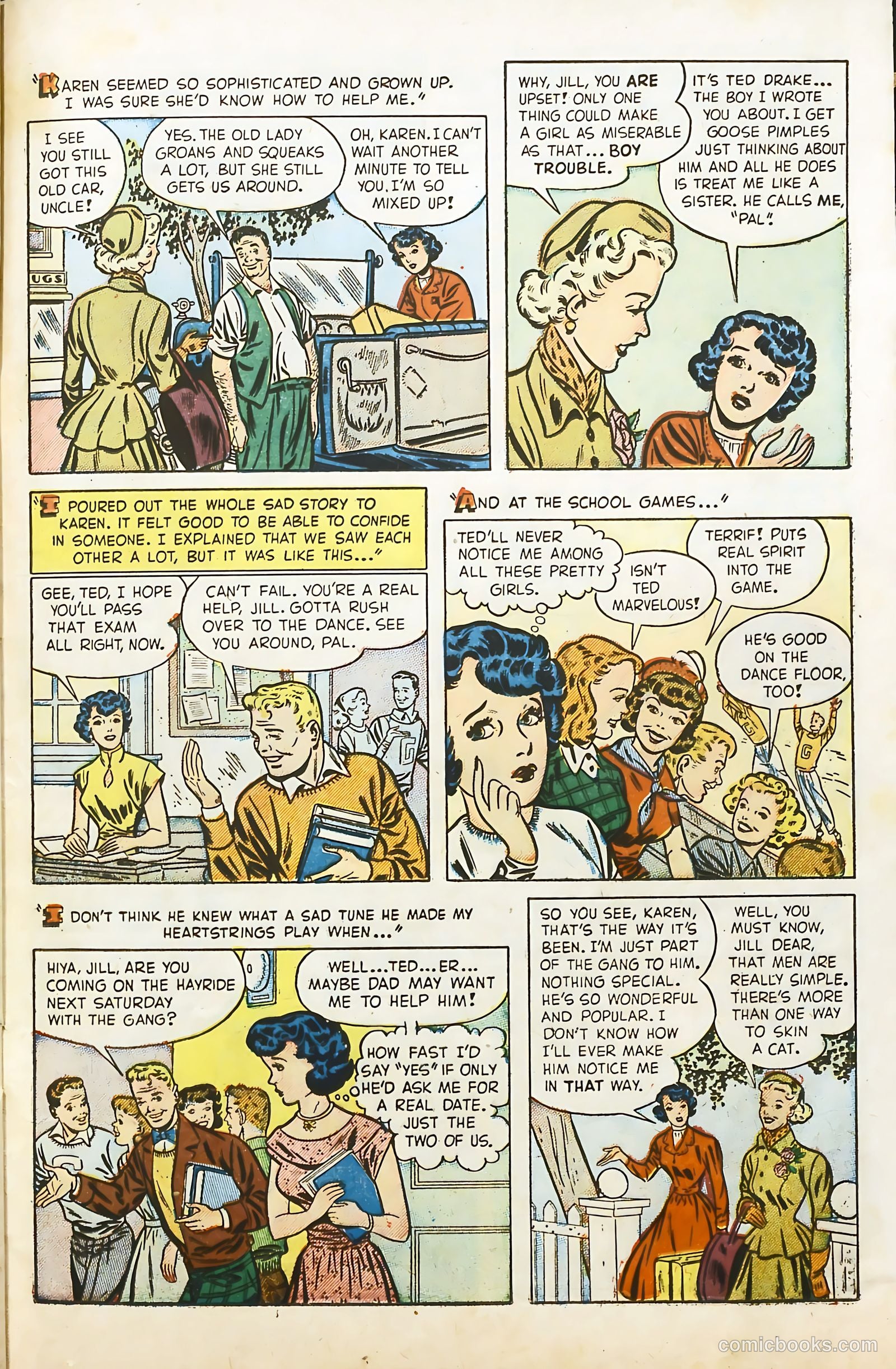 Hi-School Romance #1 (1949) — page 24 of 35