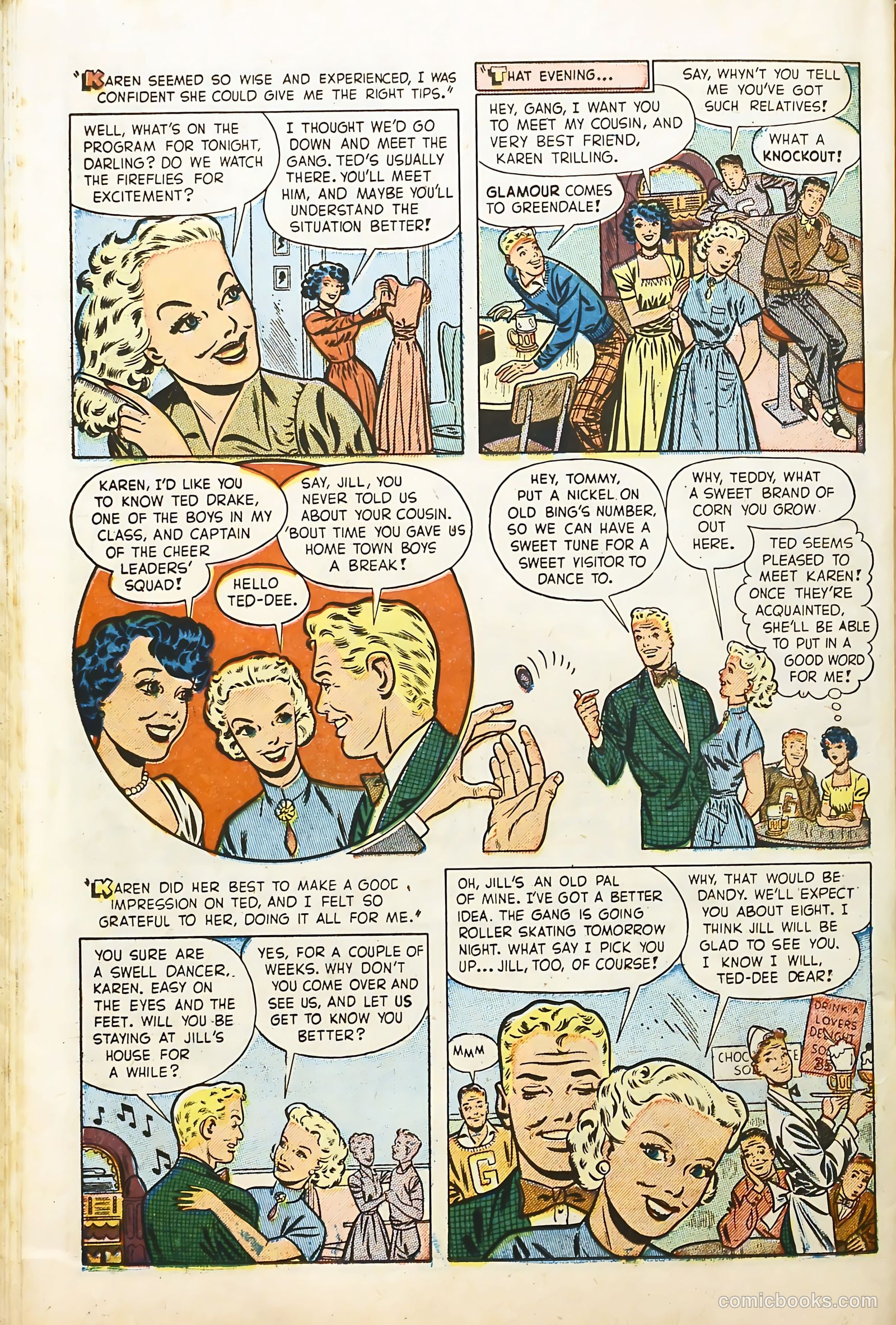 Hi-School Romance #1 (1949) — page 25 of 35