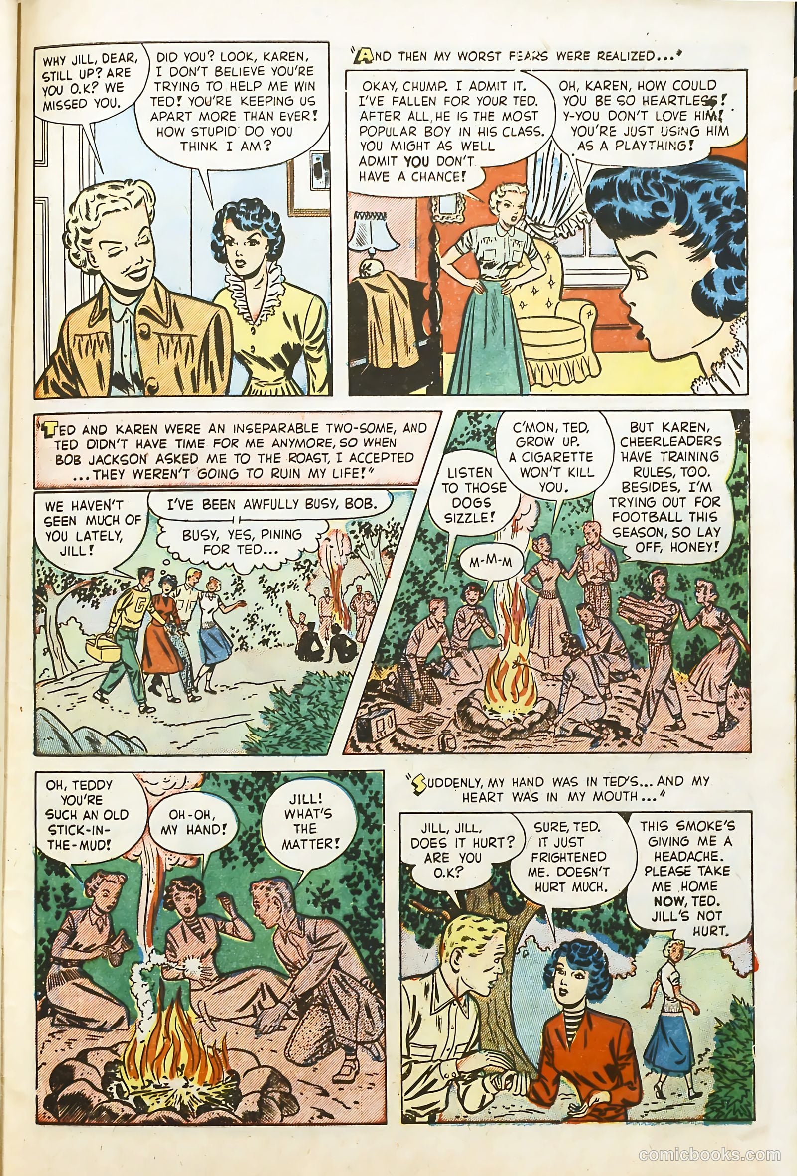Hi-School Romance #1 (1949) — page 28 of 35