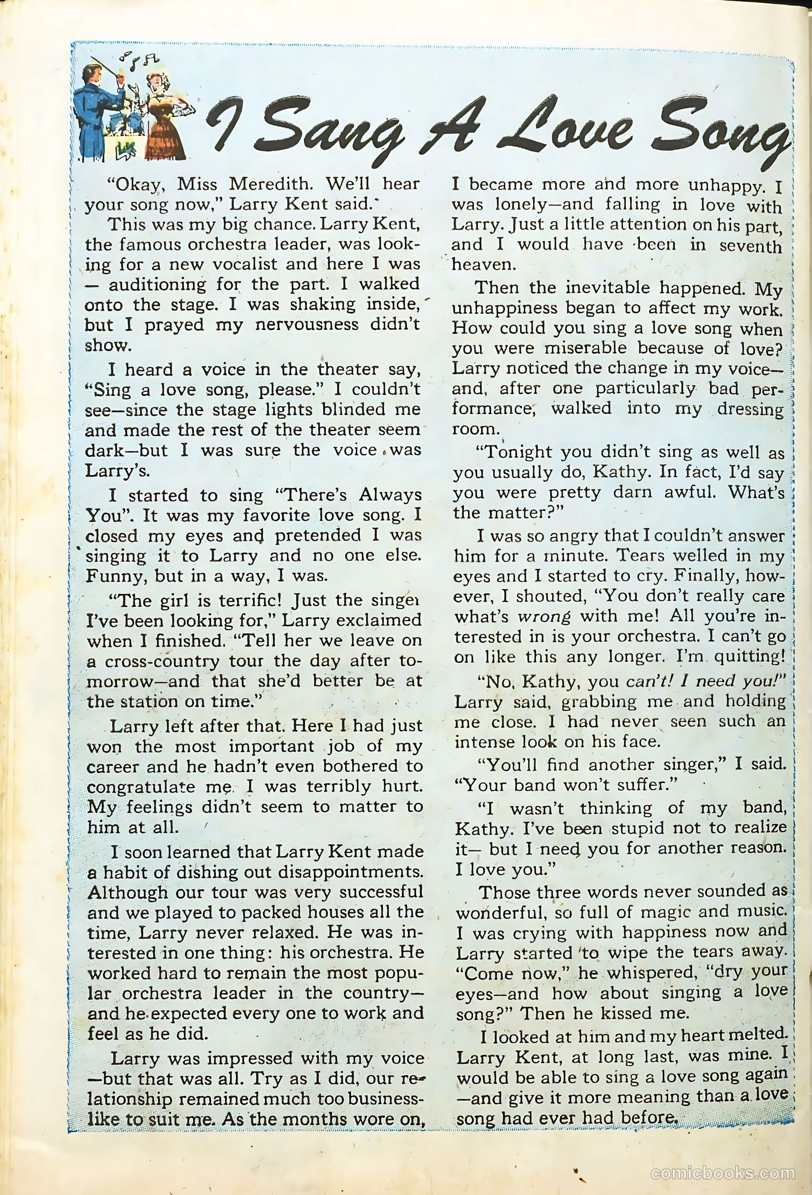 Hi-School Romance #1 (1949) — page 33 of 35