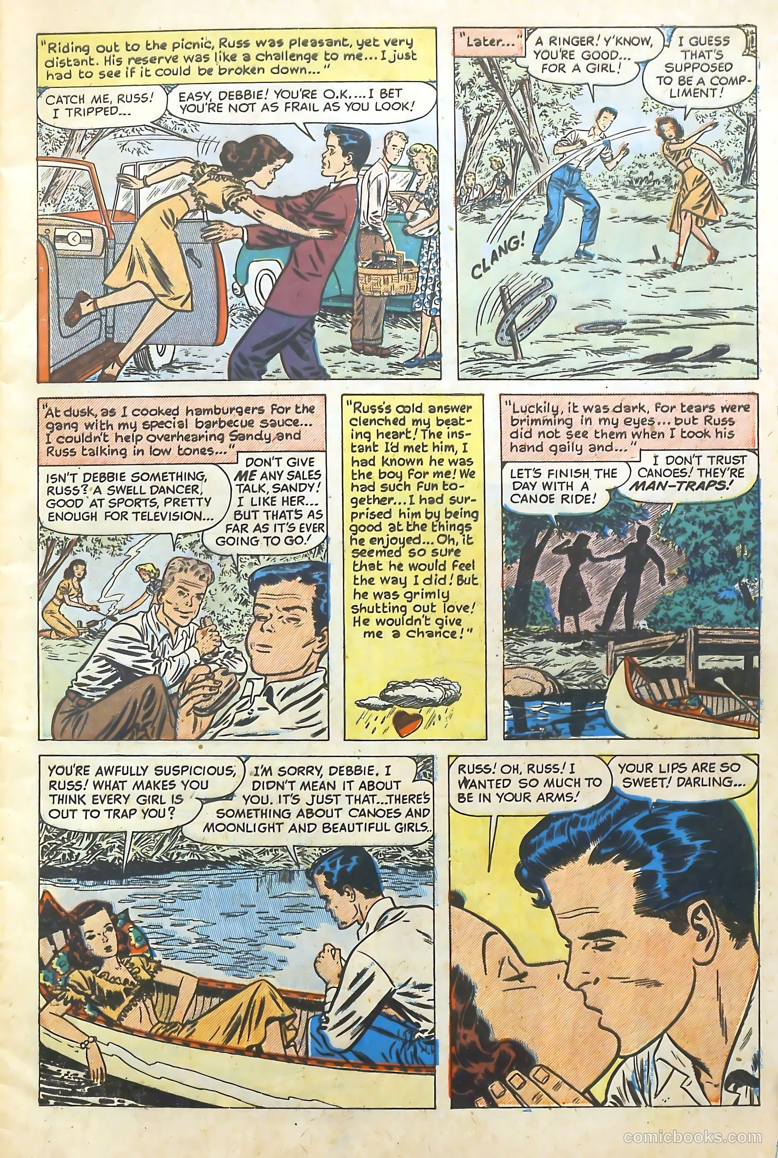 Hi-School Romance #4 (1950) — page 5 of 35