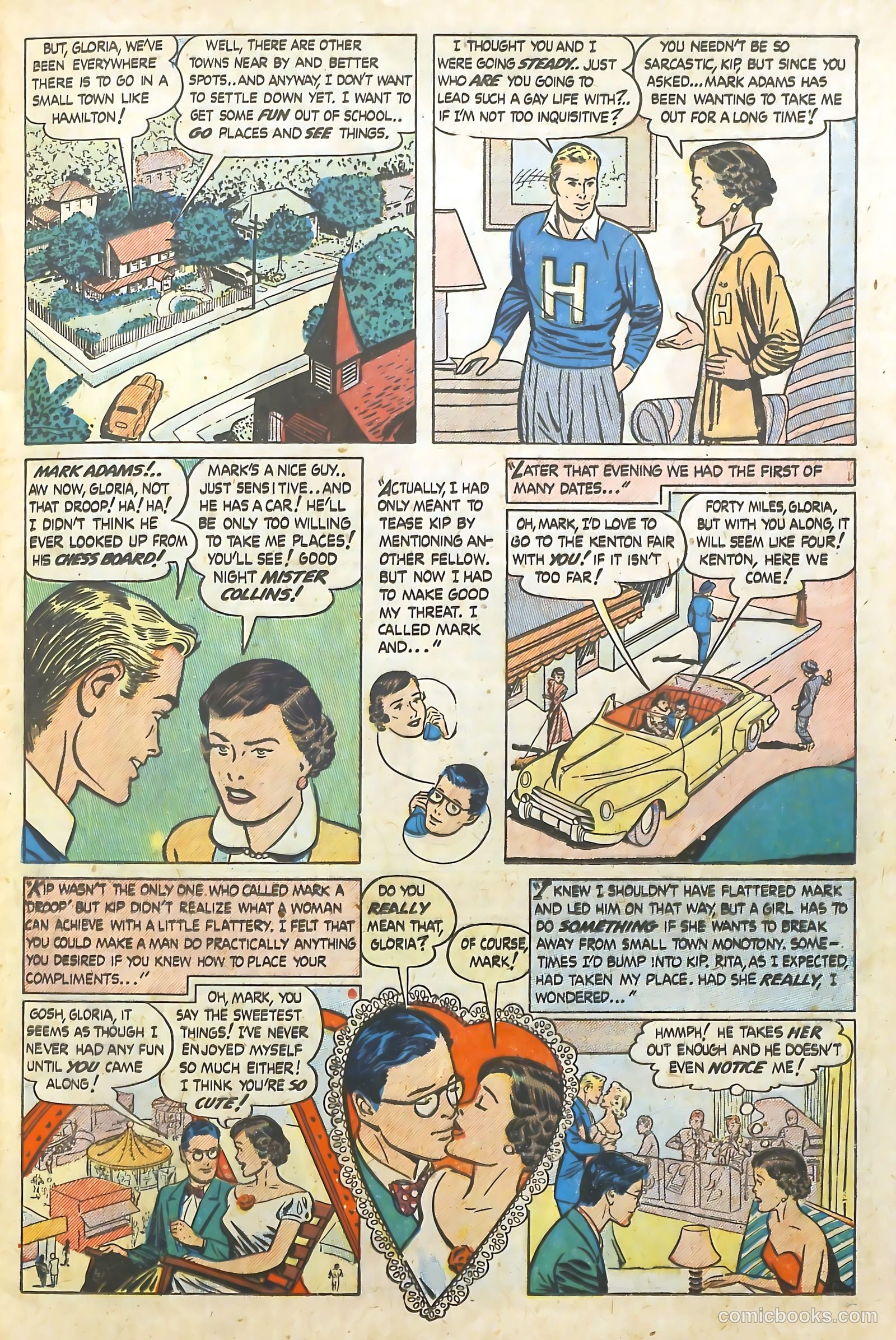 Hi-School Romance #4 (1950) — page 13 of 35