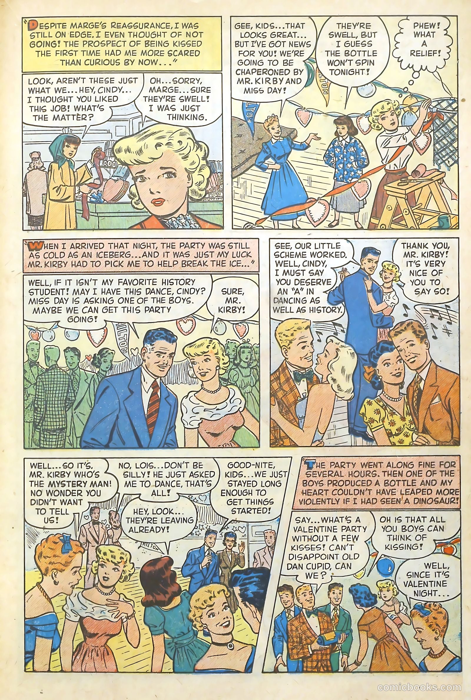 Hi-School Romance #4 (1950) — page 22 of 35