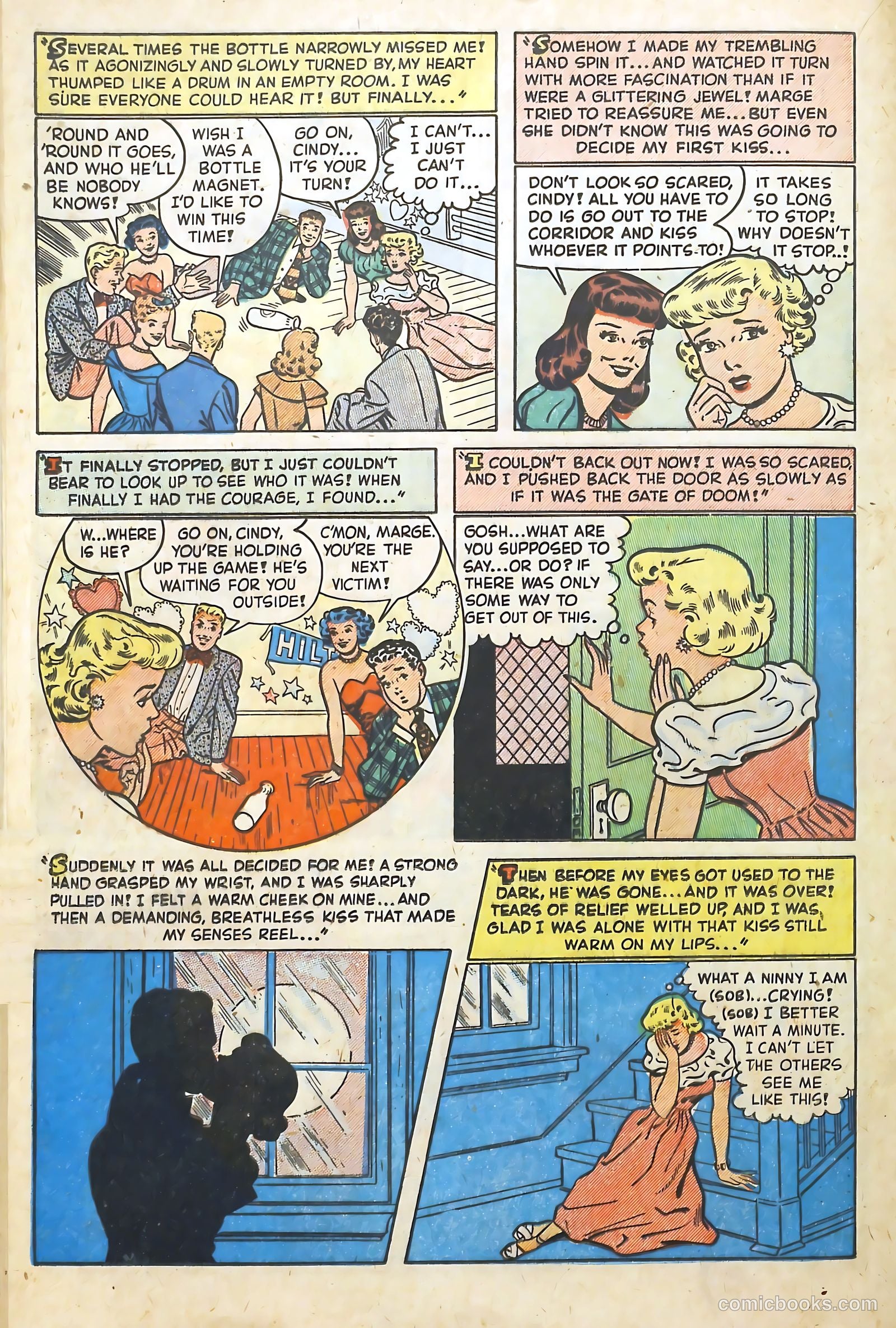 Hi-School Romance #4 (1950) — page 23 of 35