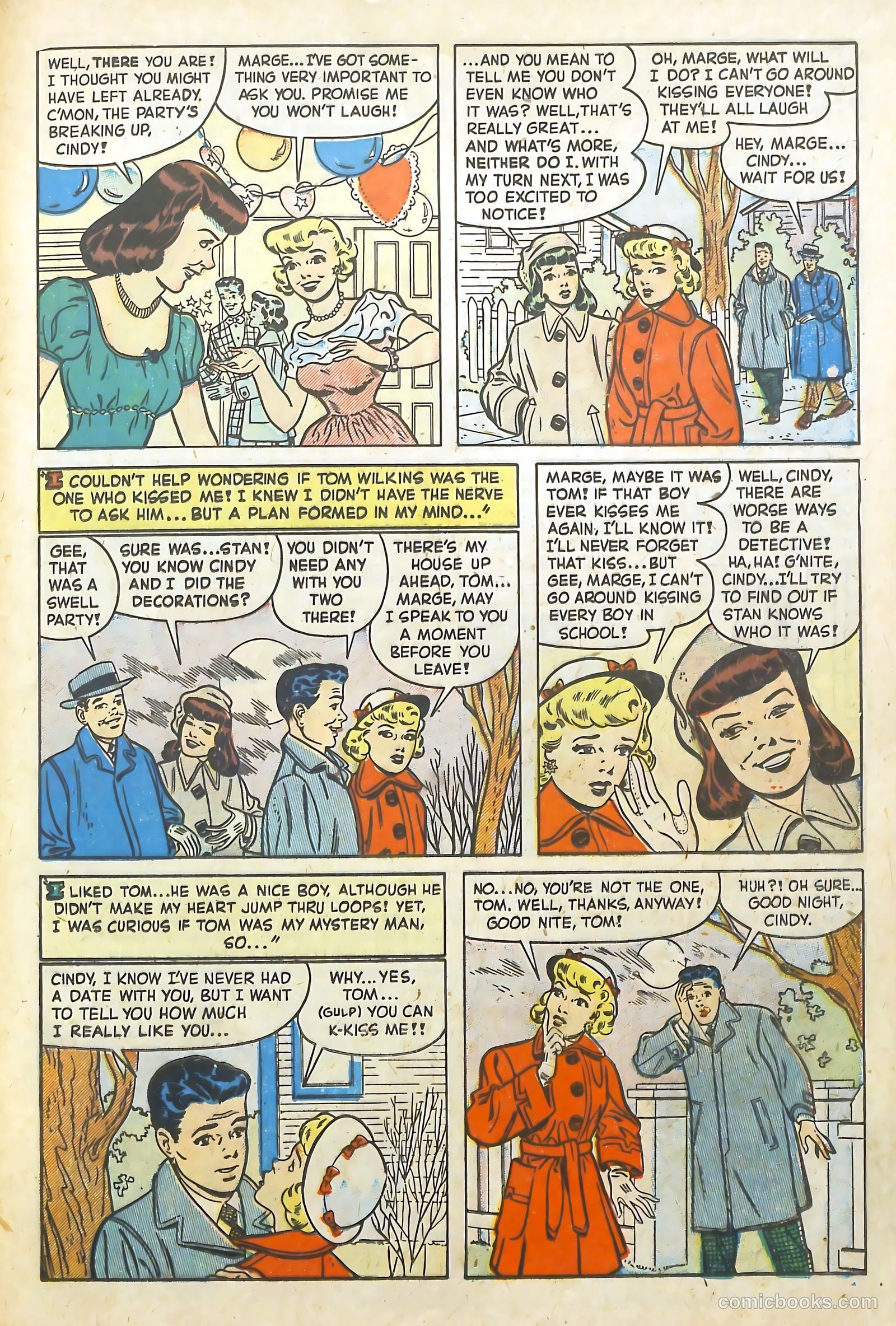 Hi-School Romance #4 (1950) — page 24 of 35