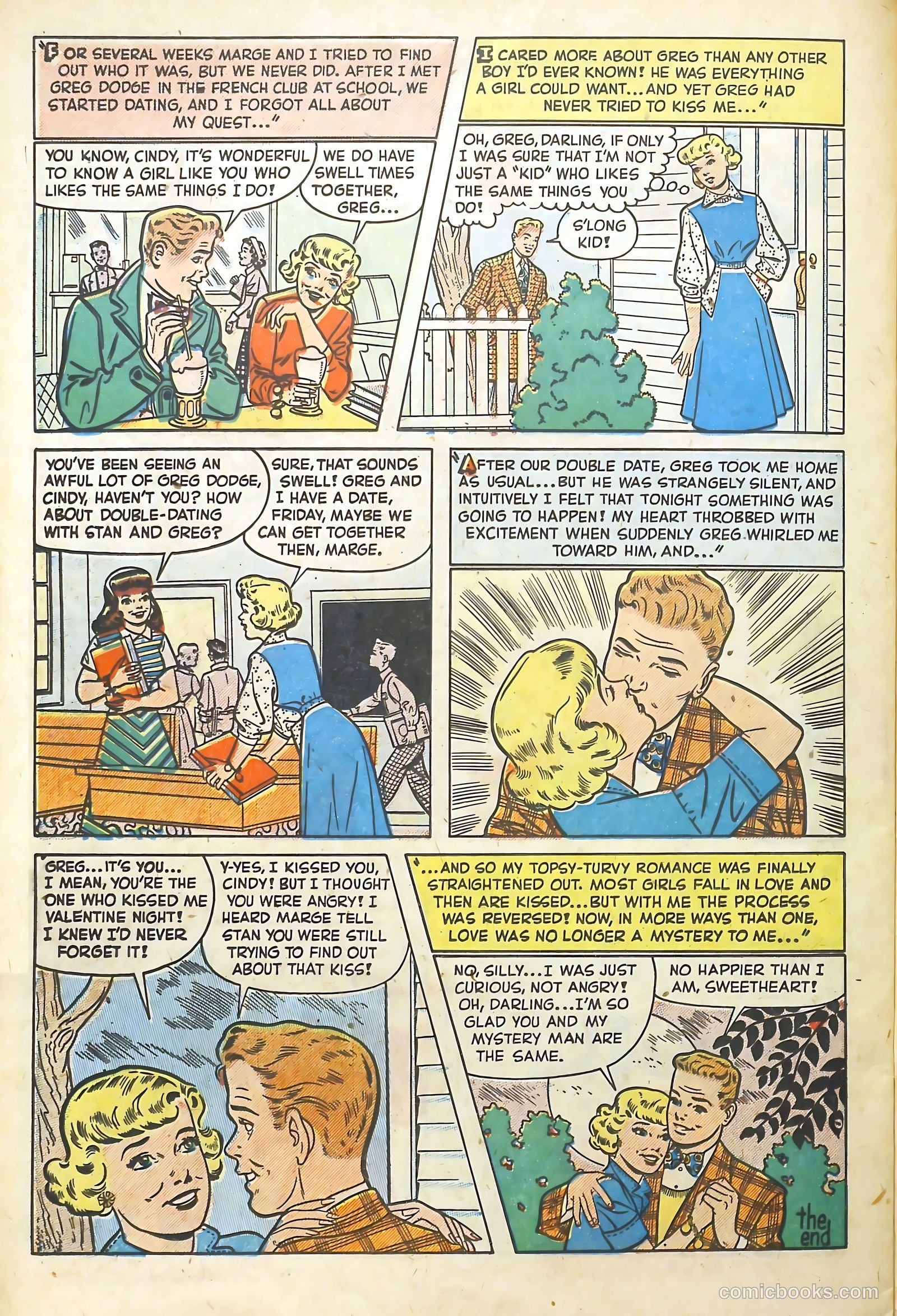 Hi-School Romance #4 (1950) — page 25 of 35