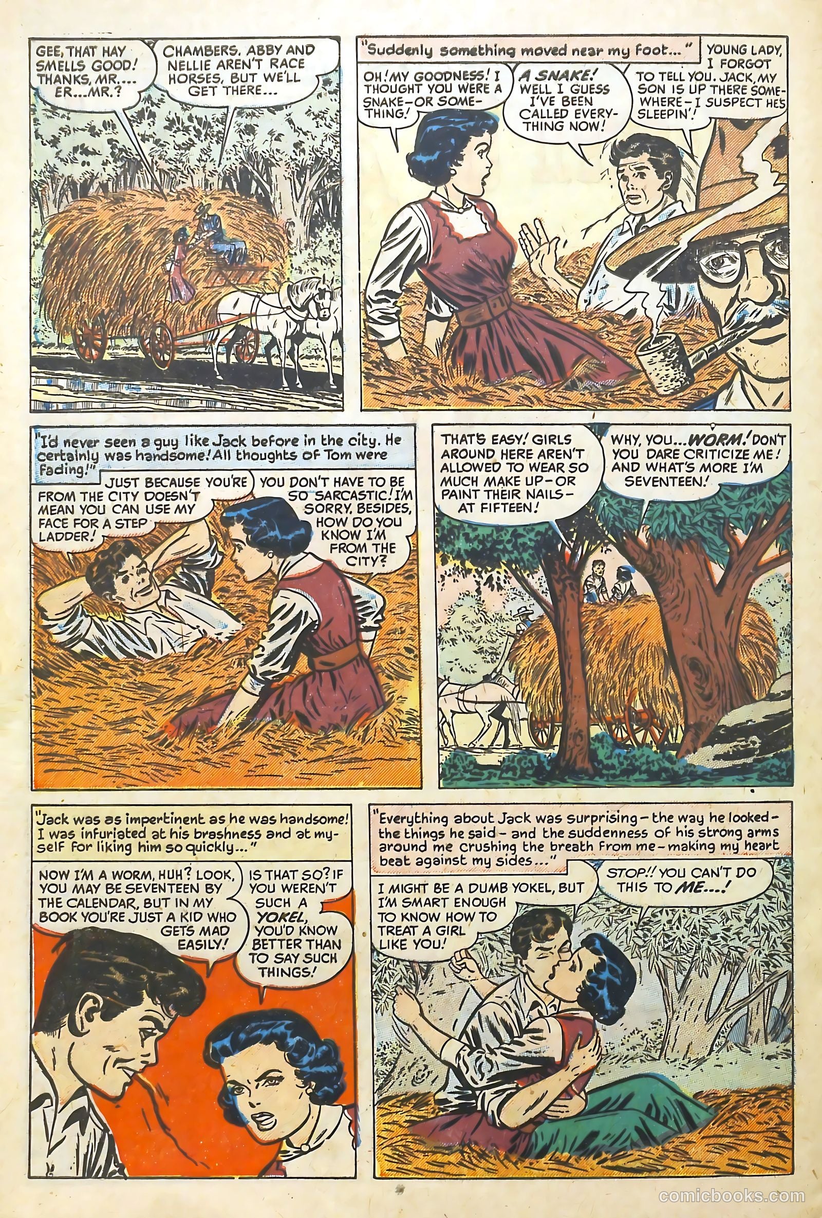 Hi-School Romance #4 (1950) — page 27 of 35