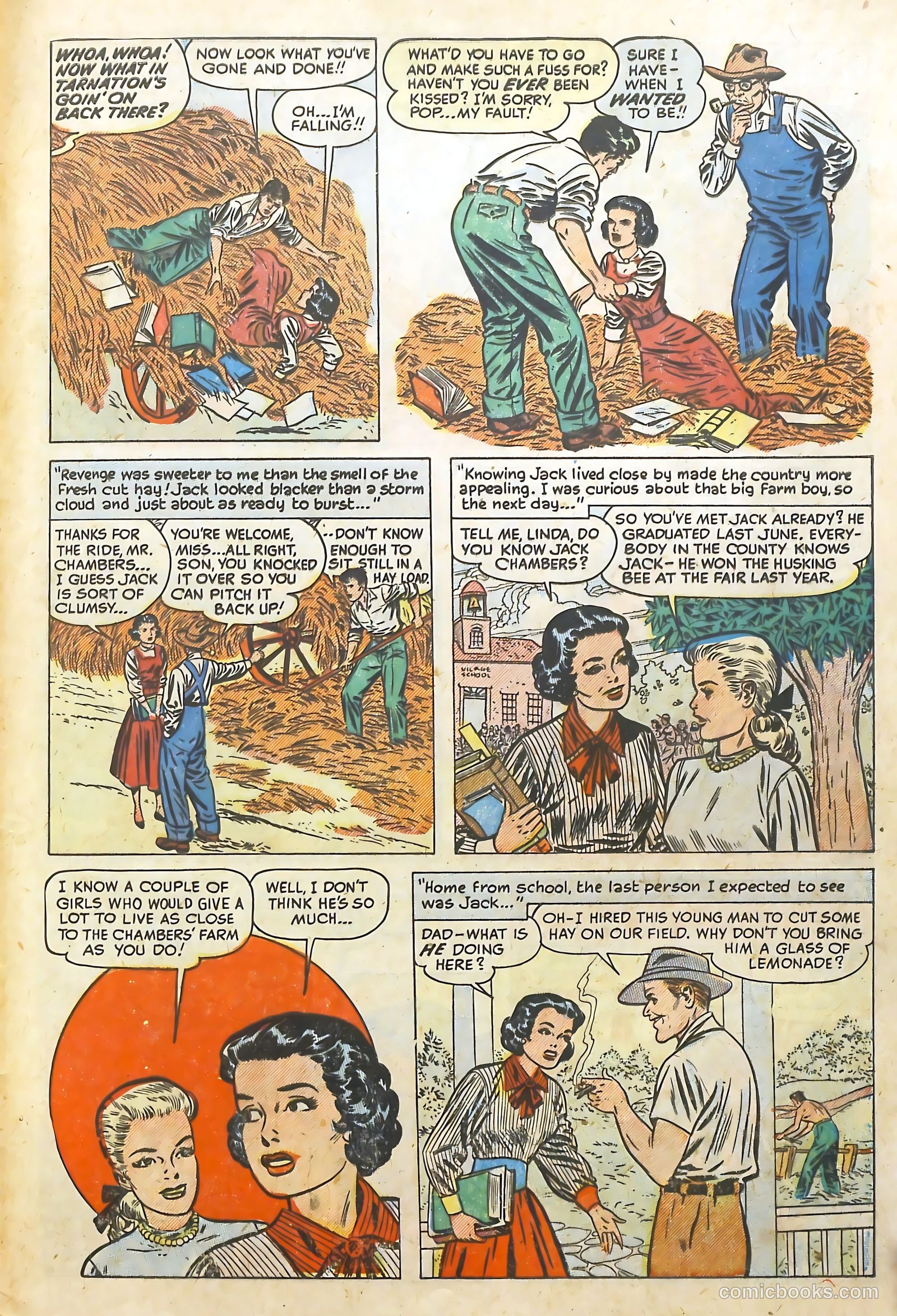 Hi-School Romance #4 (1950) — page 28 of 35