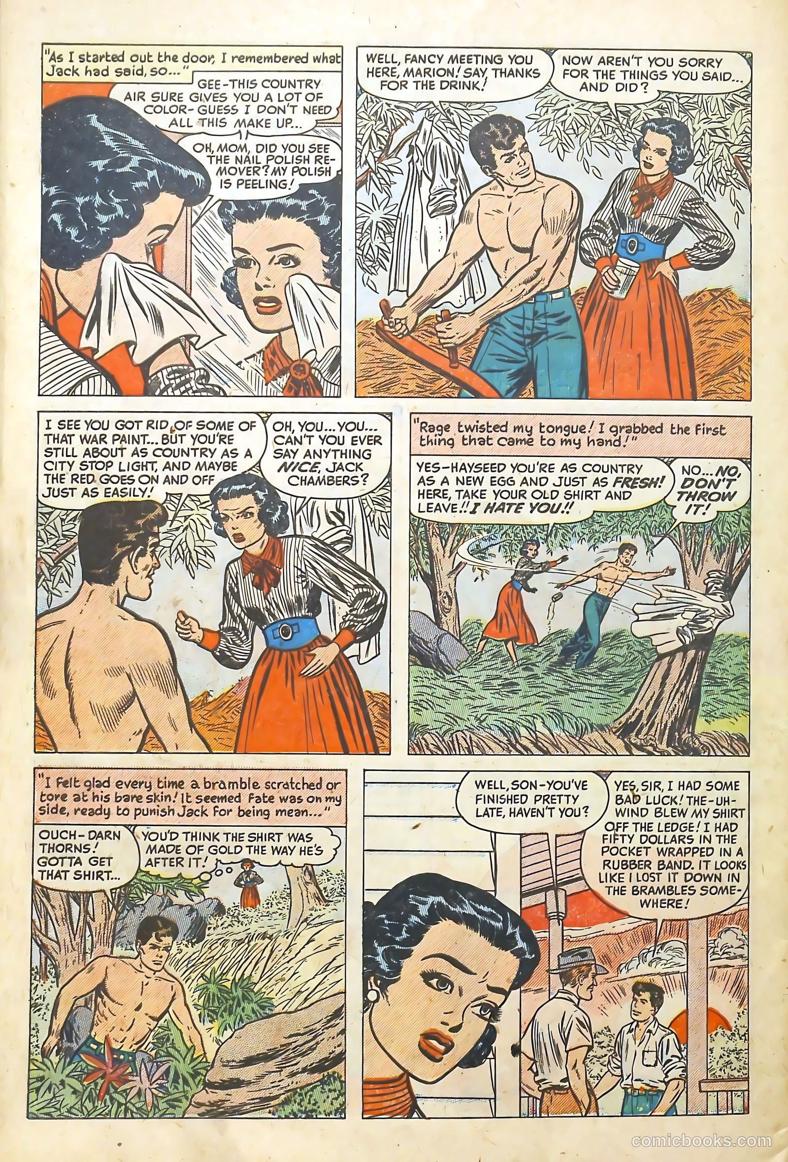 Hi-School Romance #4 (1950) — page 29 of 35