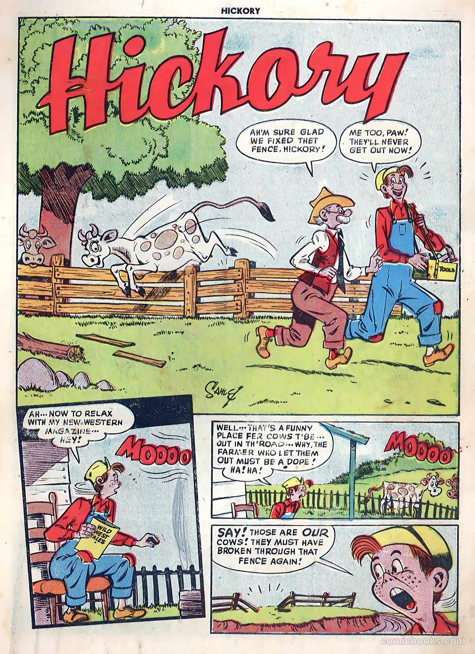 Hickory #1 (1949) — page 3 of 36