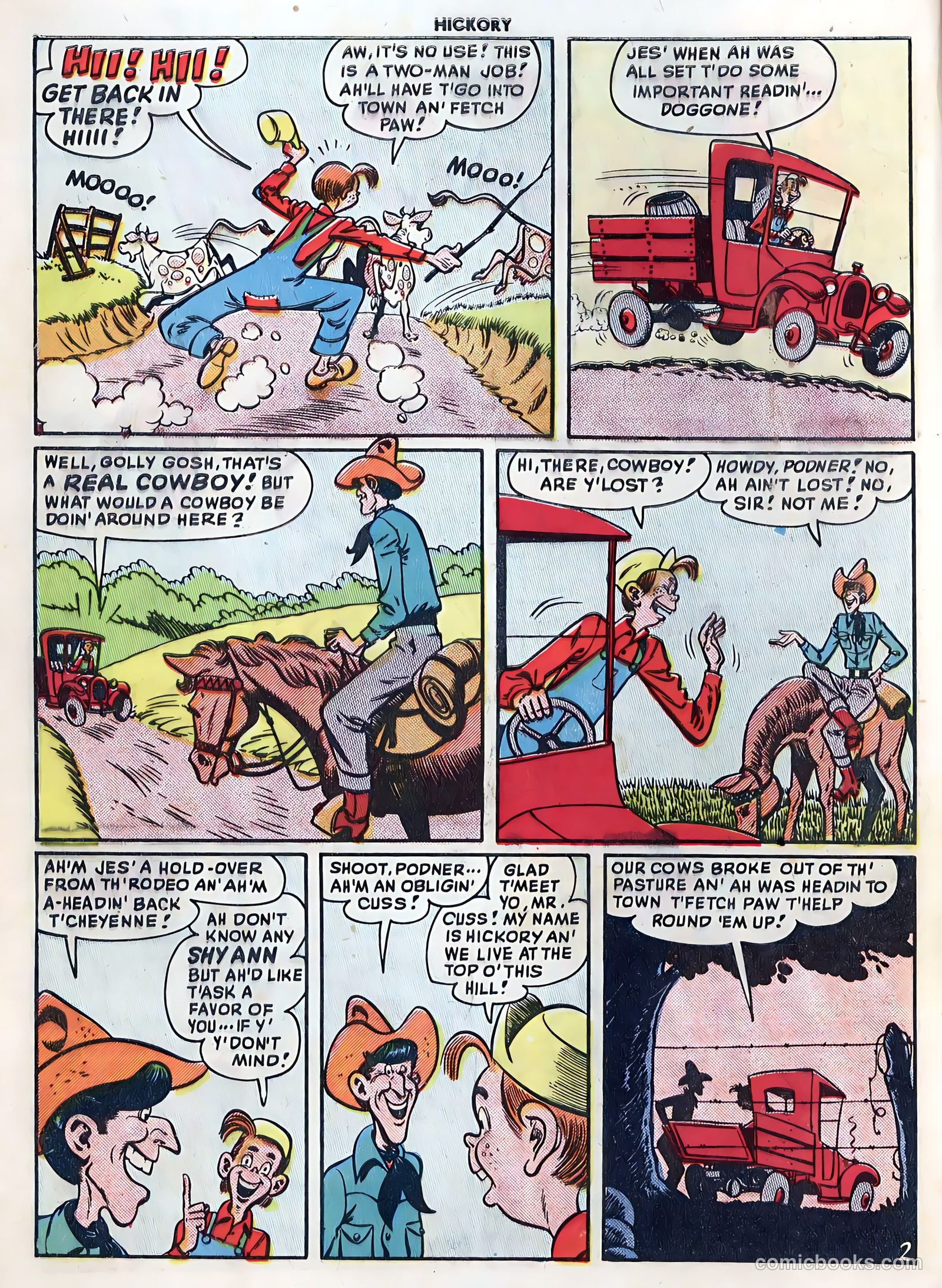 Hickory #1 (1949) — page 4 of 36