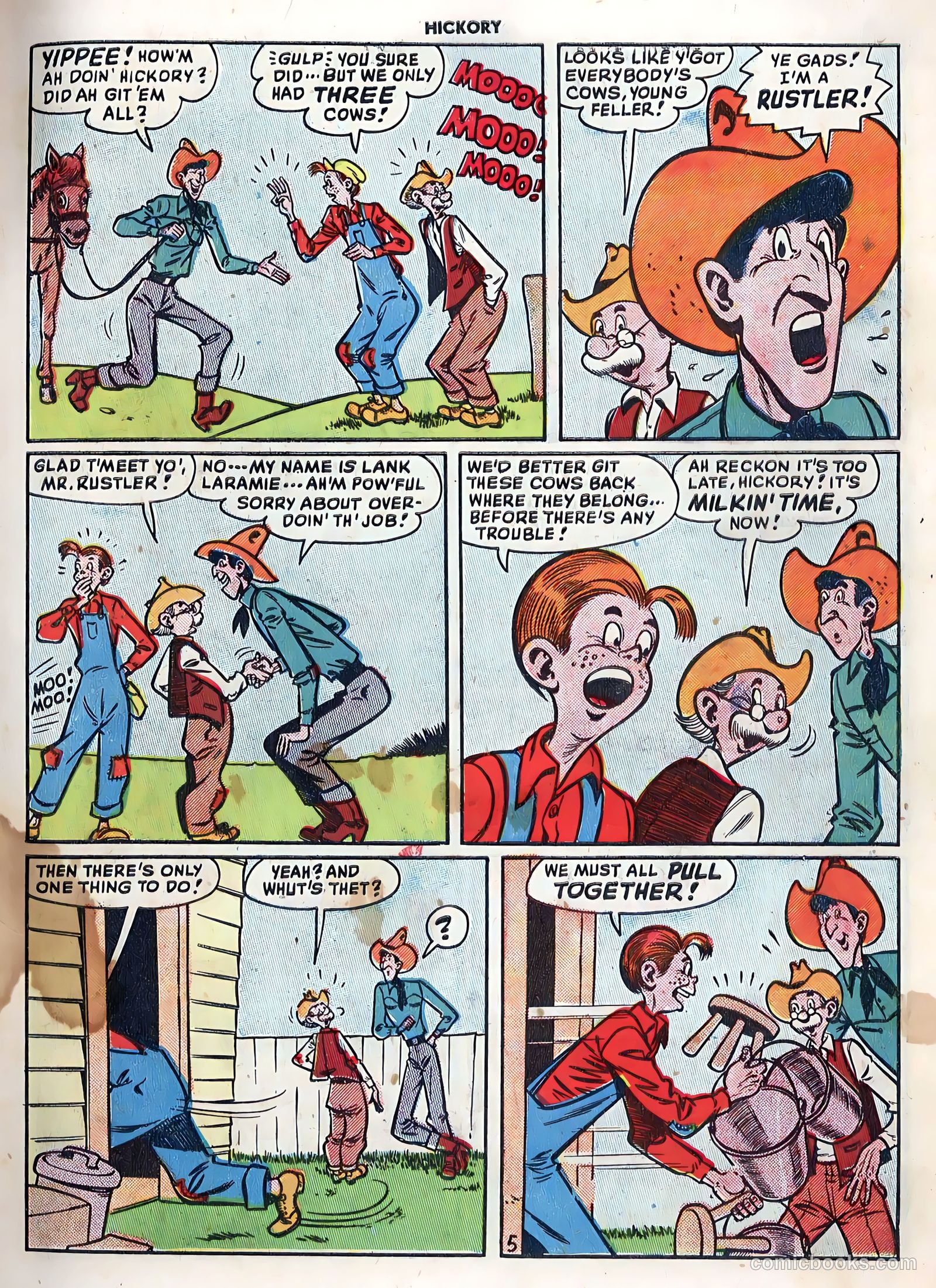 Hickory #1 (1949) — page 7 of 36