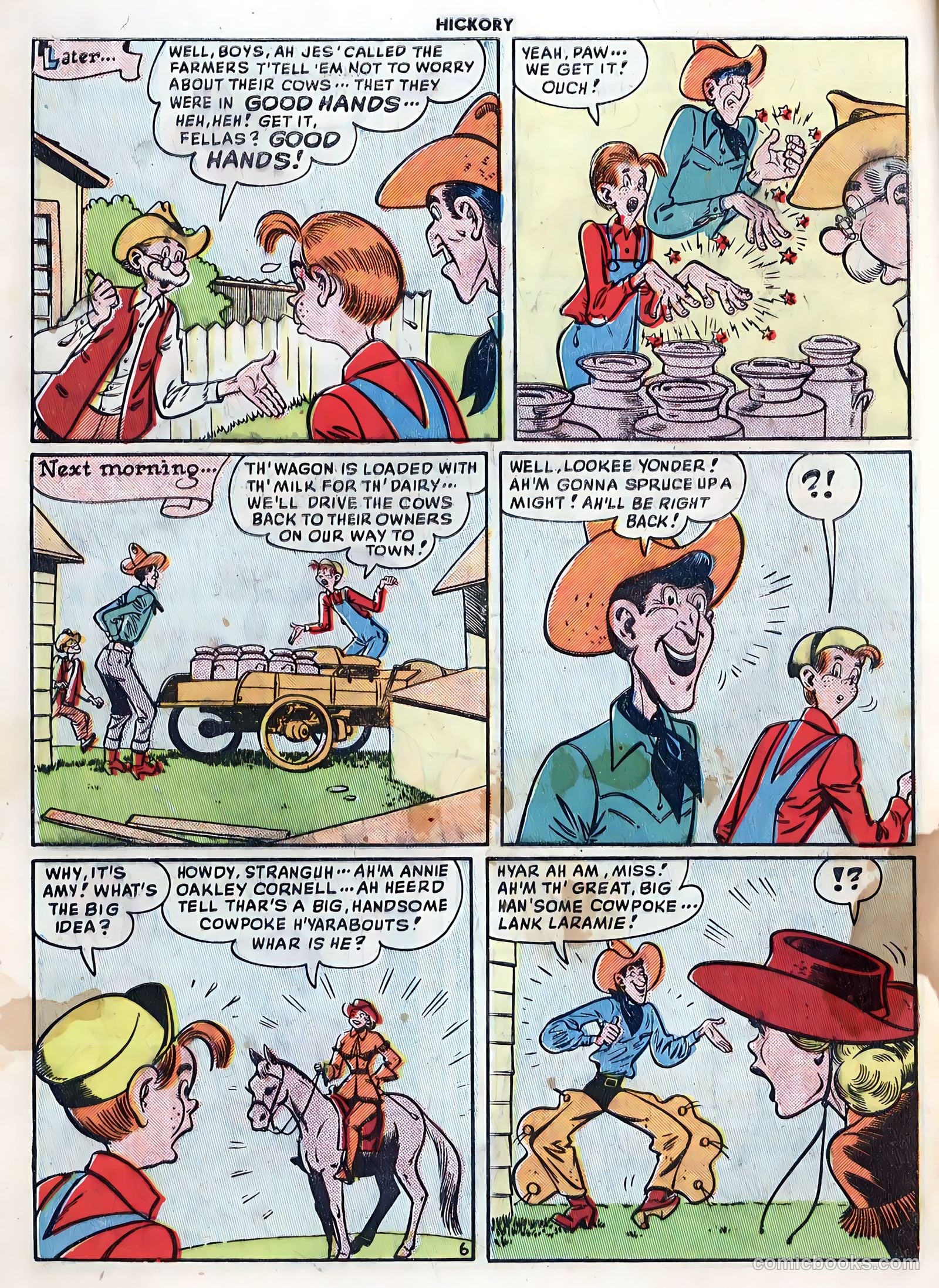 Hickory #1 (1949) — page 8 of 36