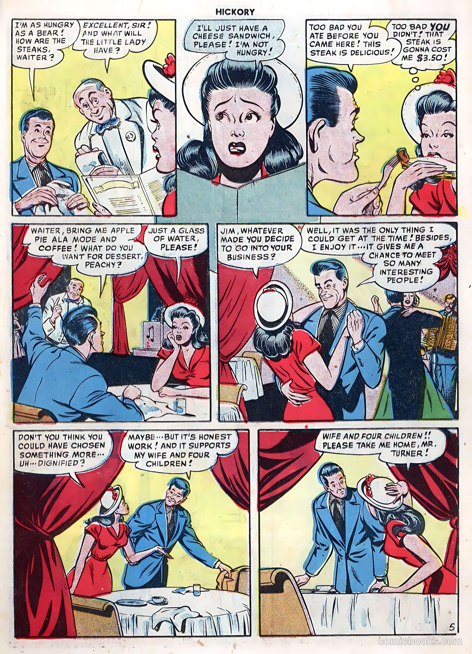 Hickory #1 (1949) — page 15 of 36
