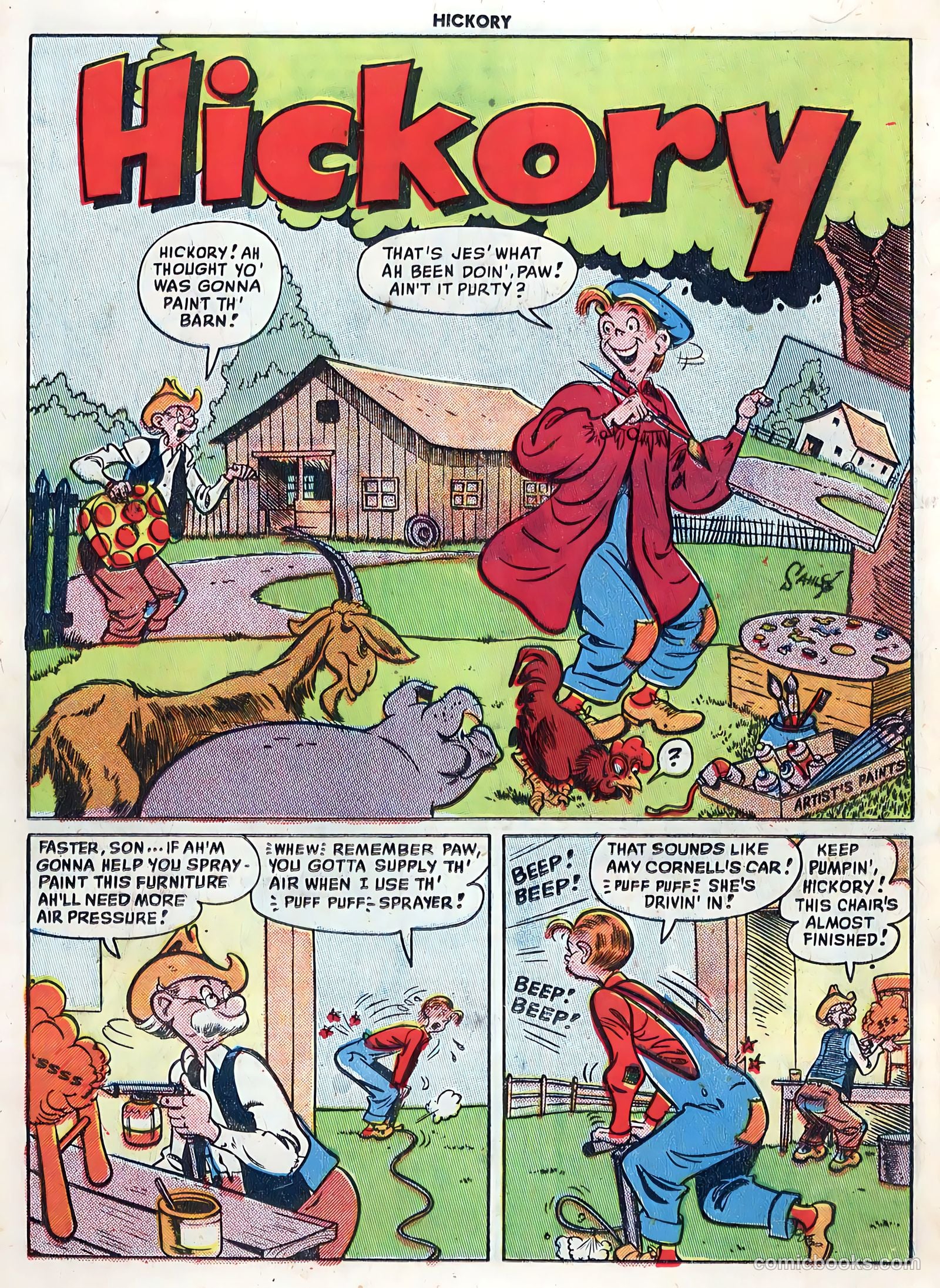 Hickory #1 (1949) — page 18 of 36
