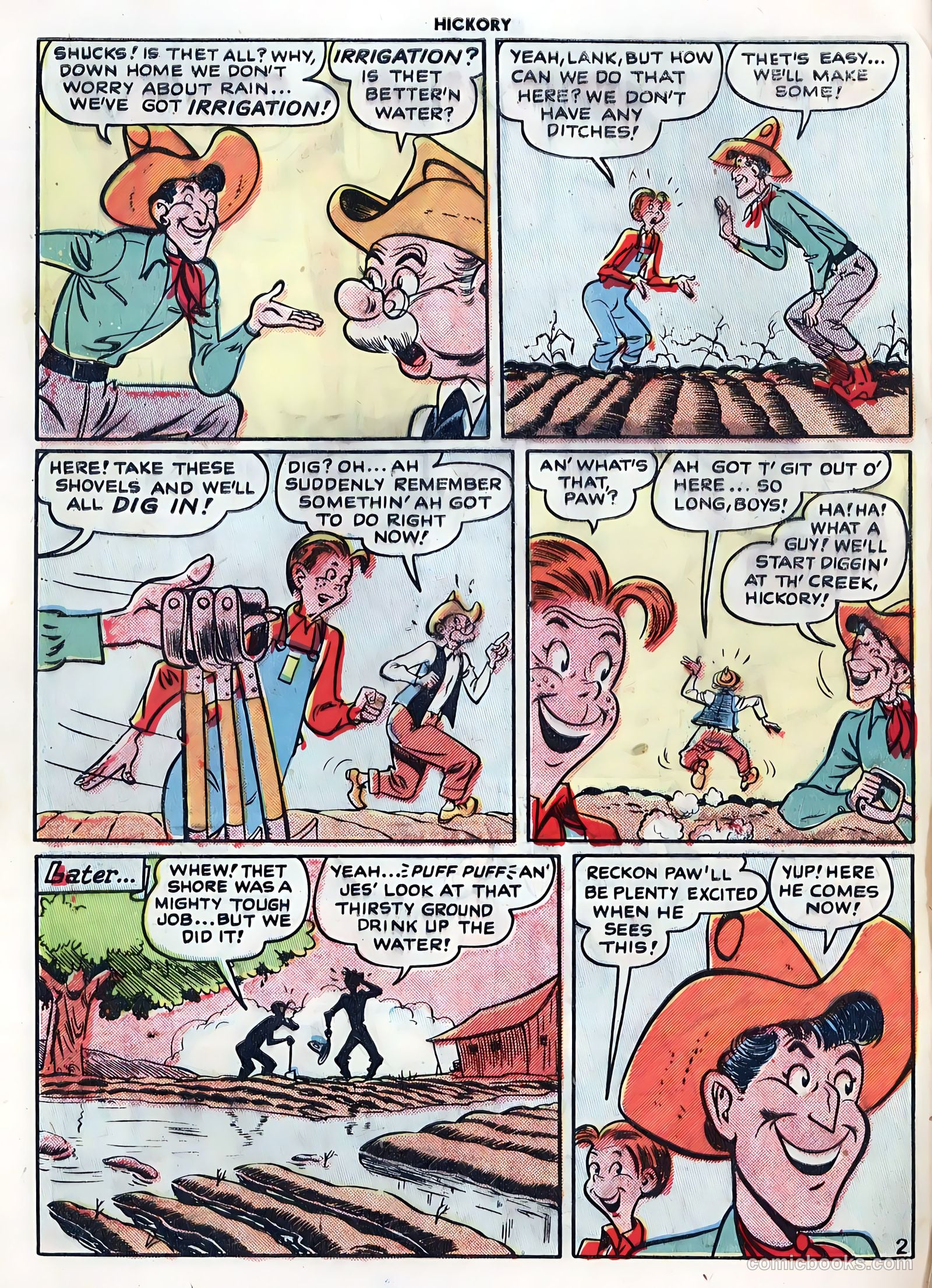 Hickory #1 (1949) — page 28 of 36