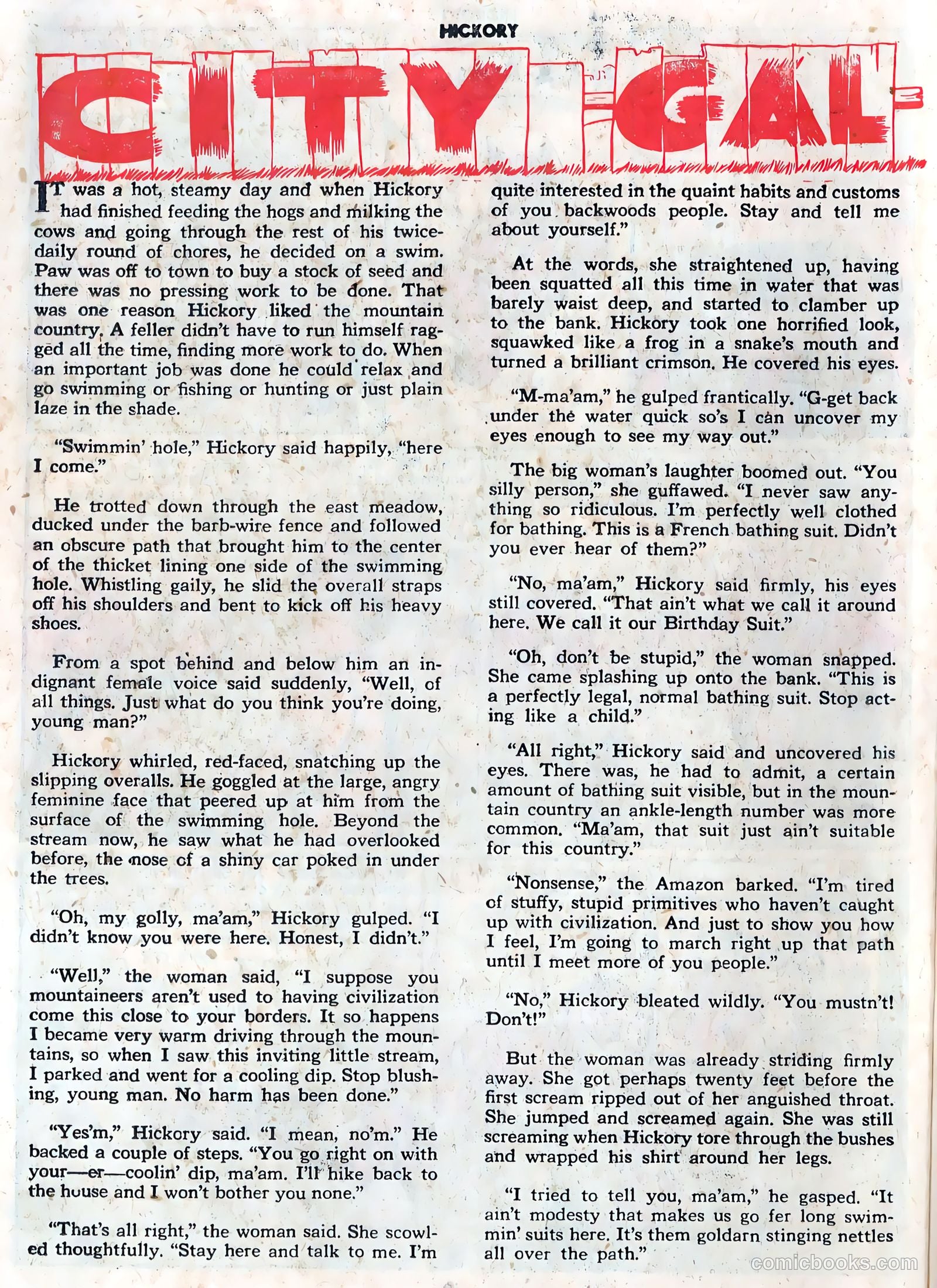 Hickory #2 (1949) — page 26 of 36