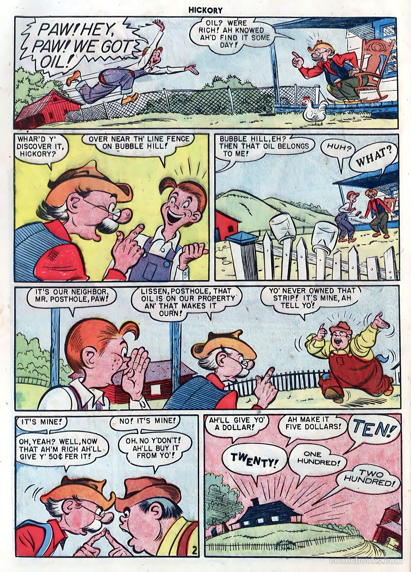 Hickory #2 (1949) — page 28 of 36