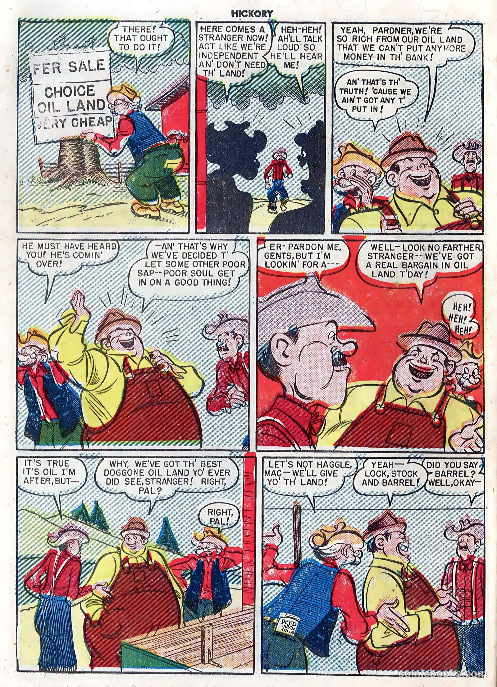 Hickory #2 (1949) — page 30 of 36