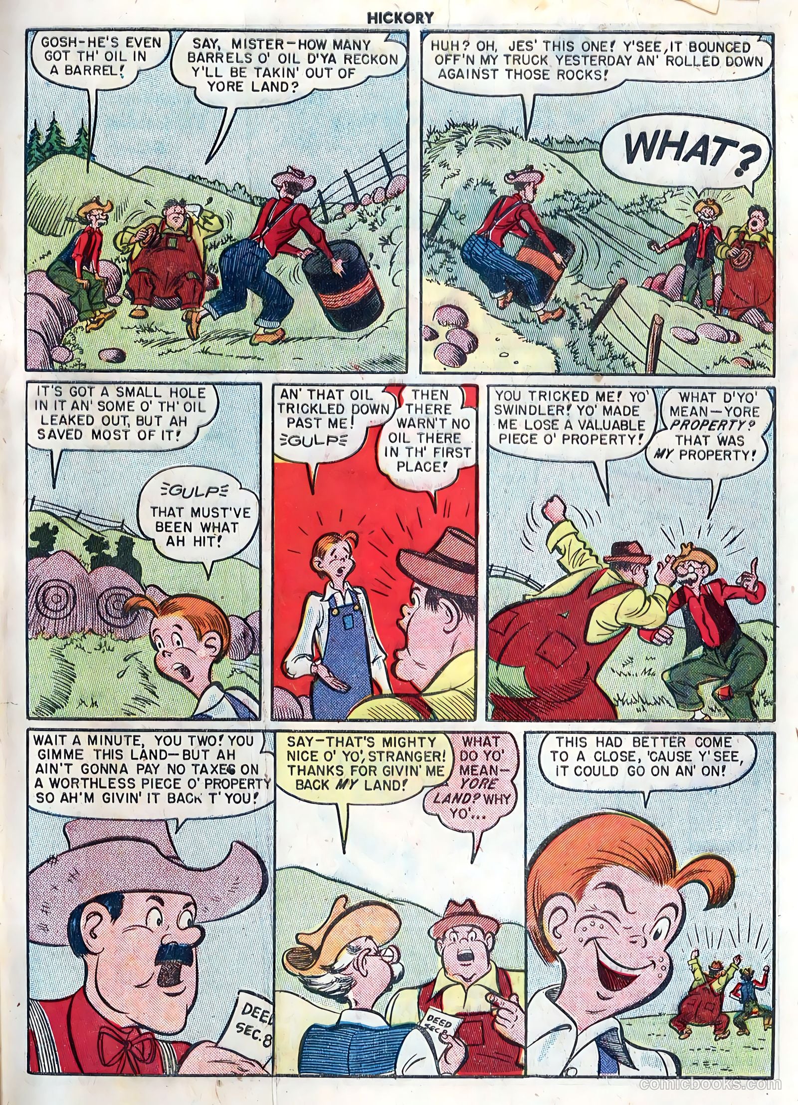 Hickory #2 (1949) — page 33 of 36