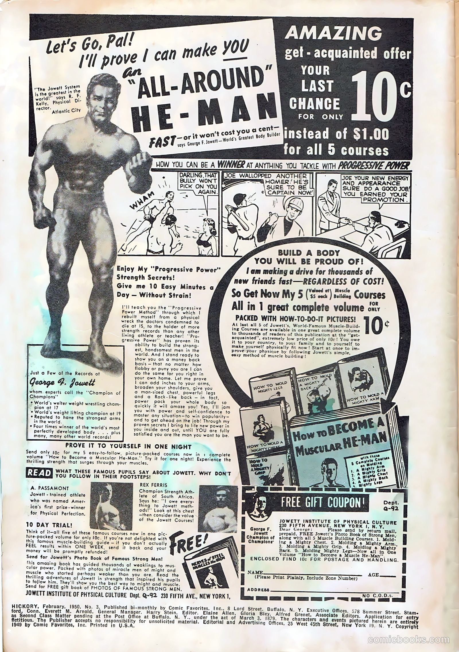 Hickory #3 (1950) — page 2 of 36