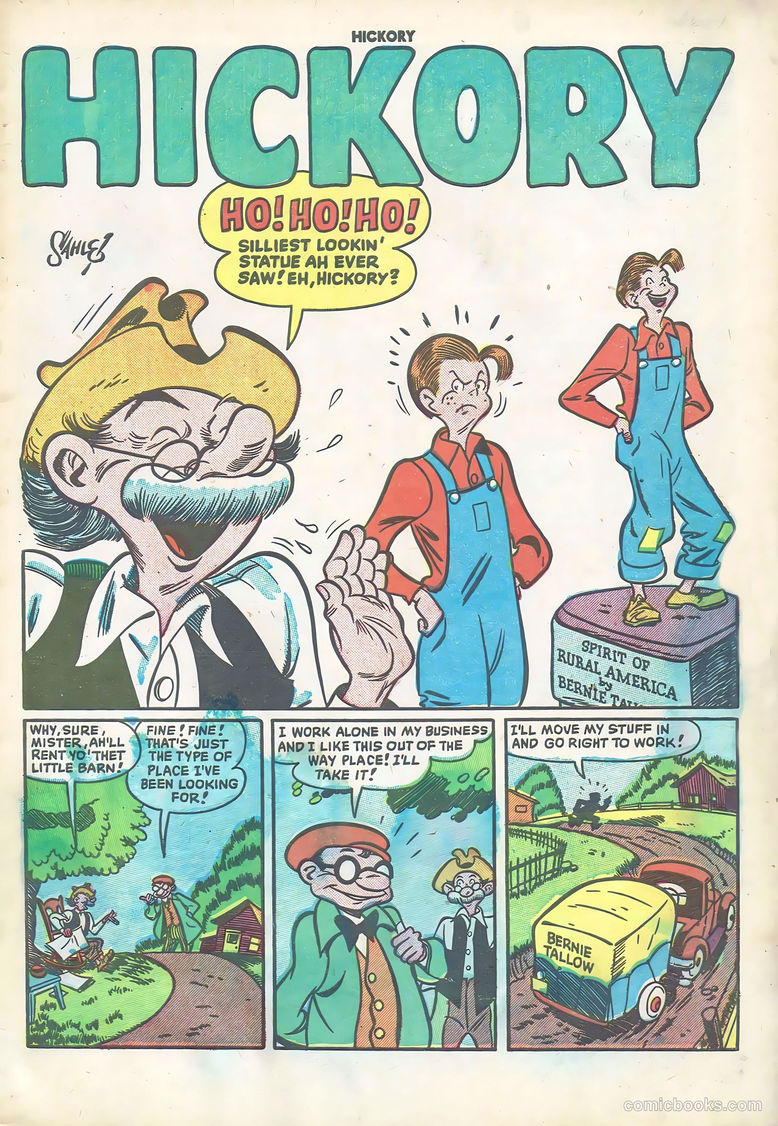 Hickory #3 (1950) — page 3 of 36