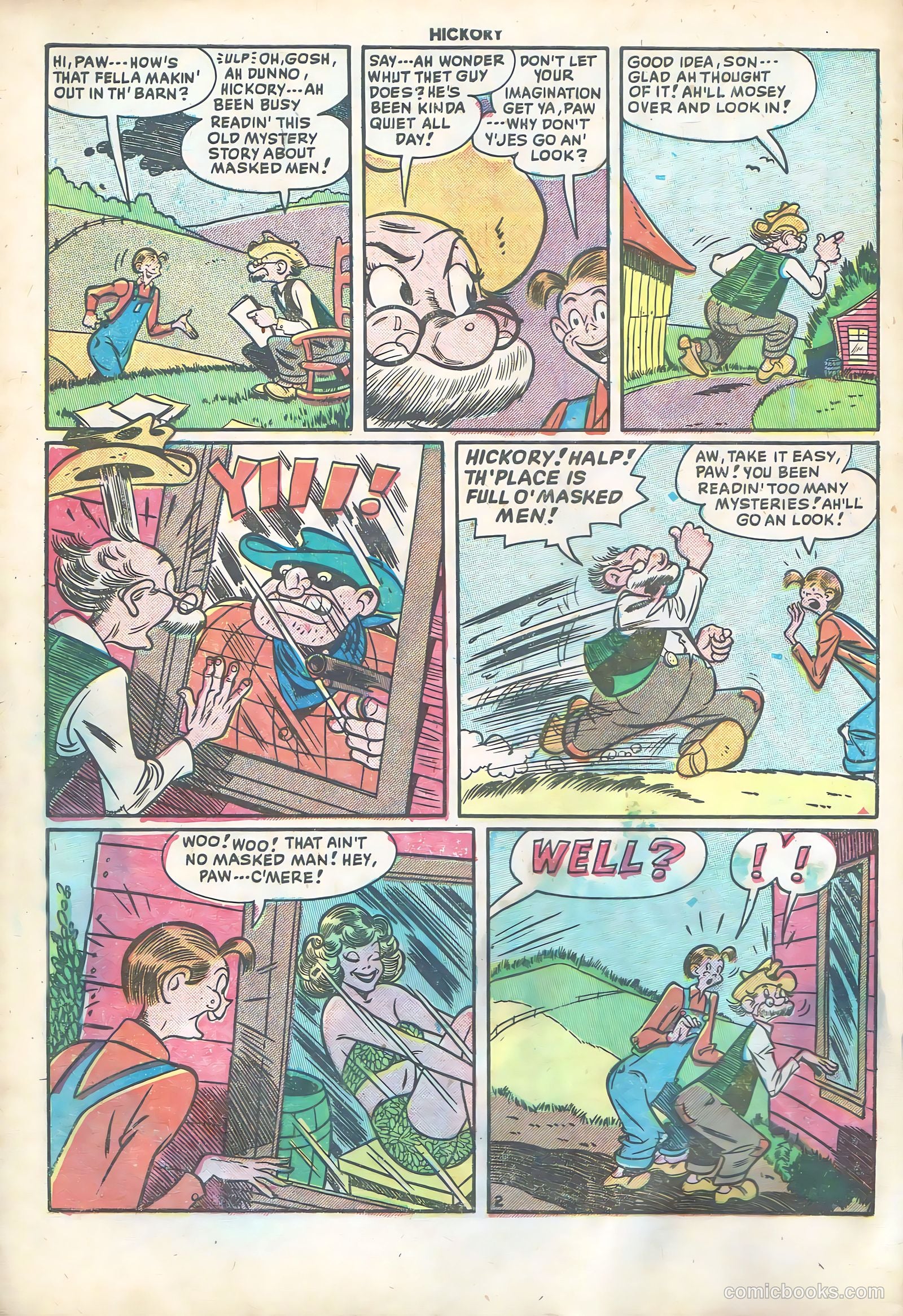 Hickory #3 (1950) — page 4 of 36