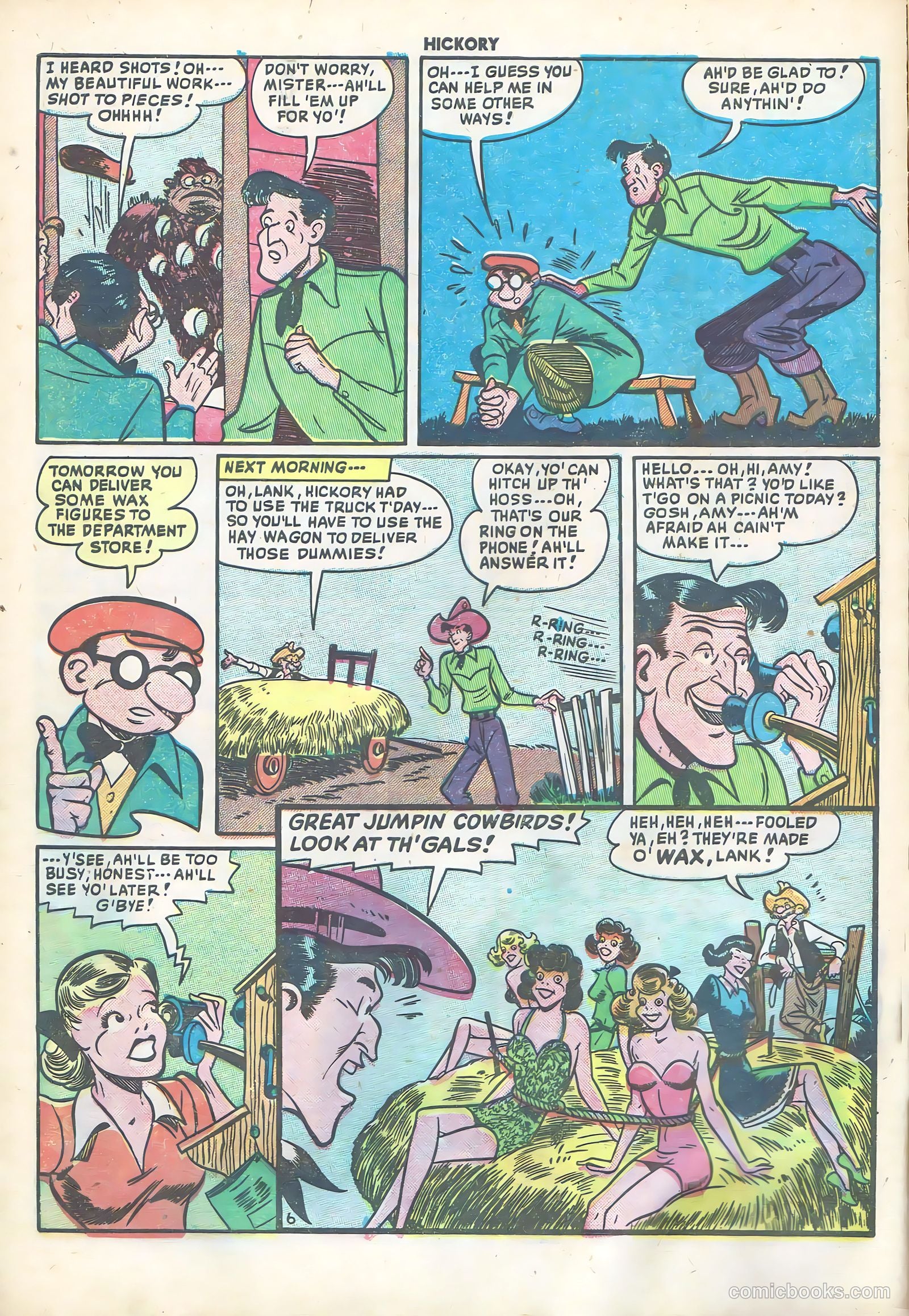 Hickory #3 (1950) — page 8 of 36