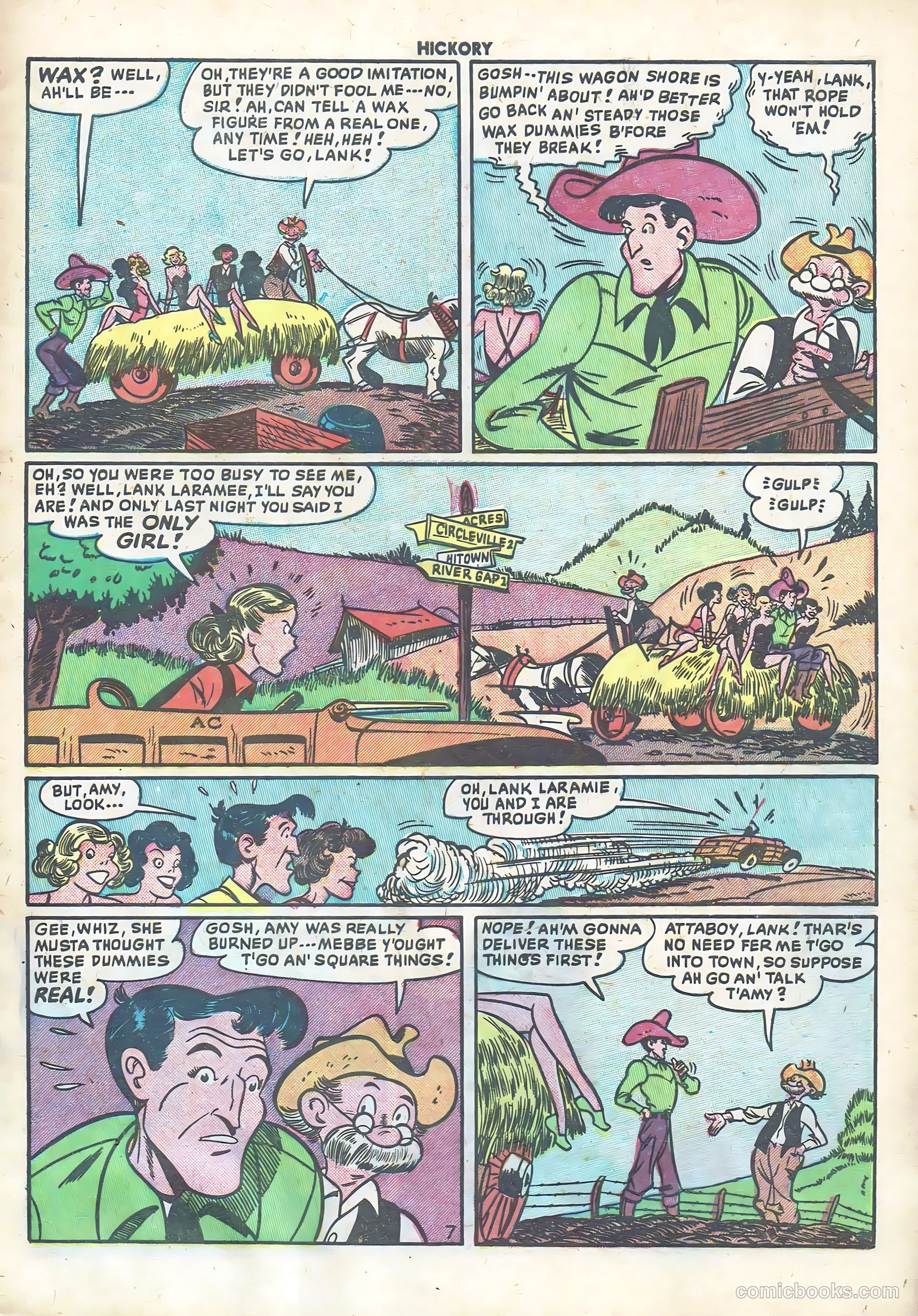Hickory #3 (1950) — page 9 of 36