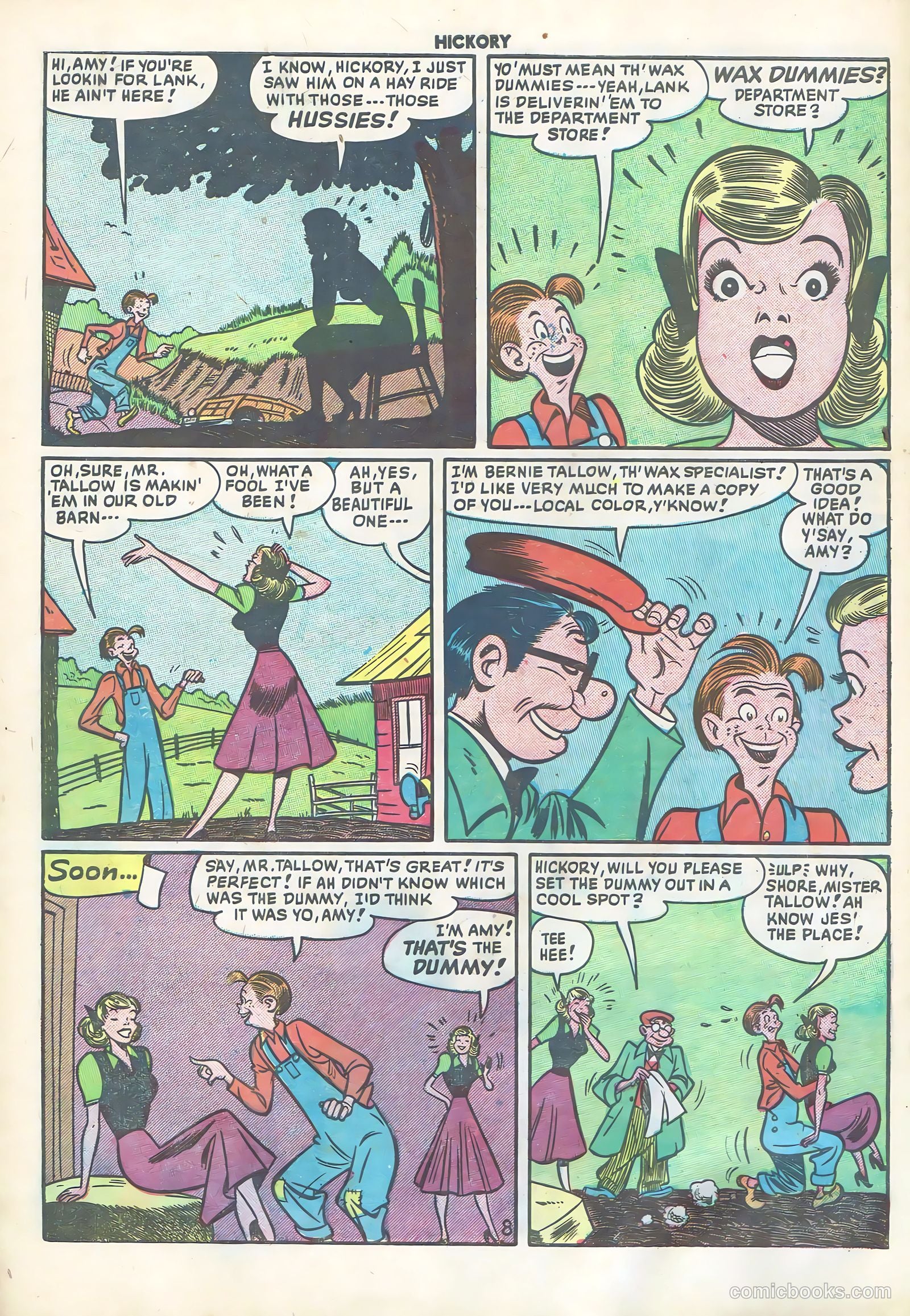 Hickory #3 (1950) — page 10 of 36