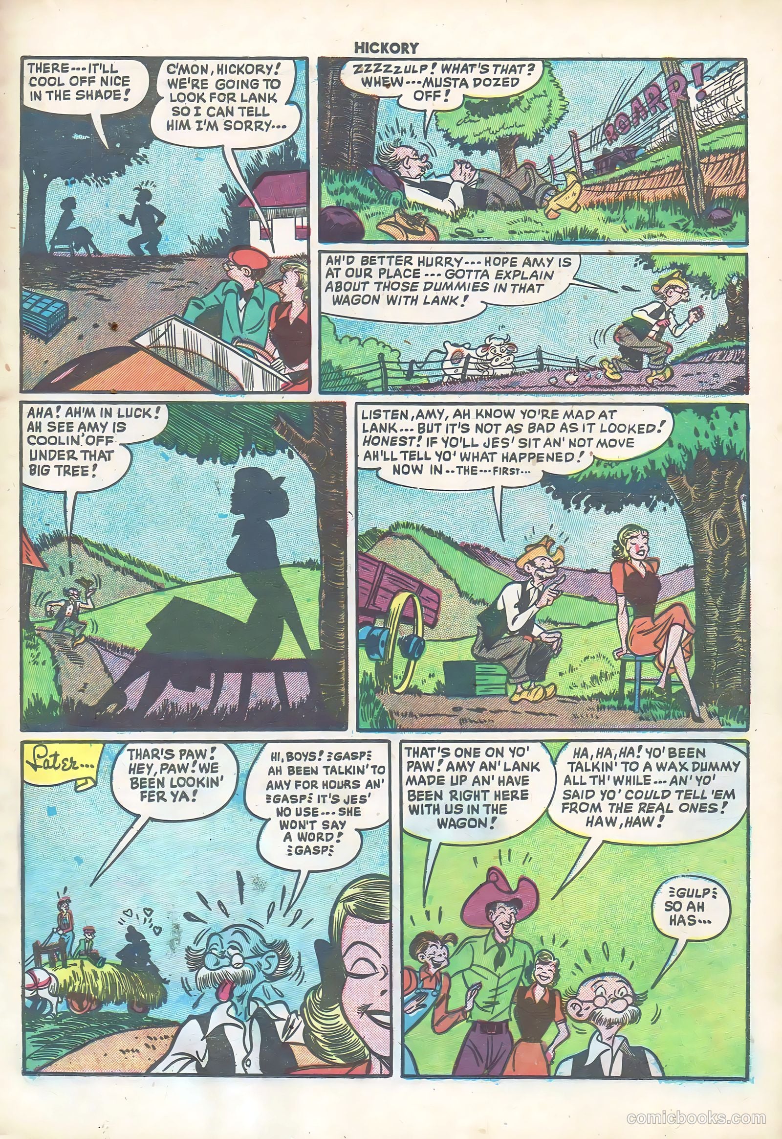 Hickory #3 (1950) — page 11 of 36
