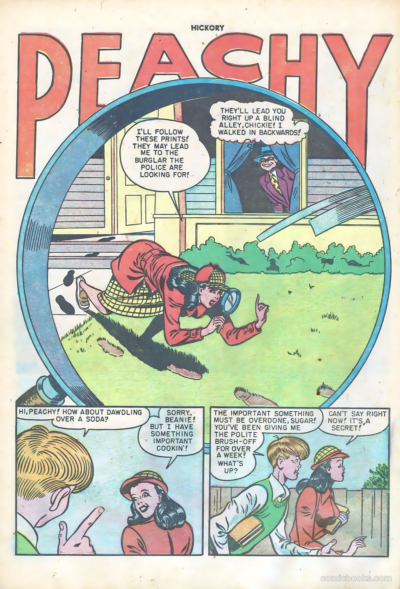 Hickory #3 (1950) — page 12 of 36