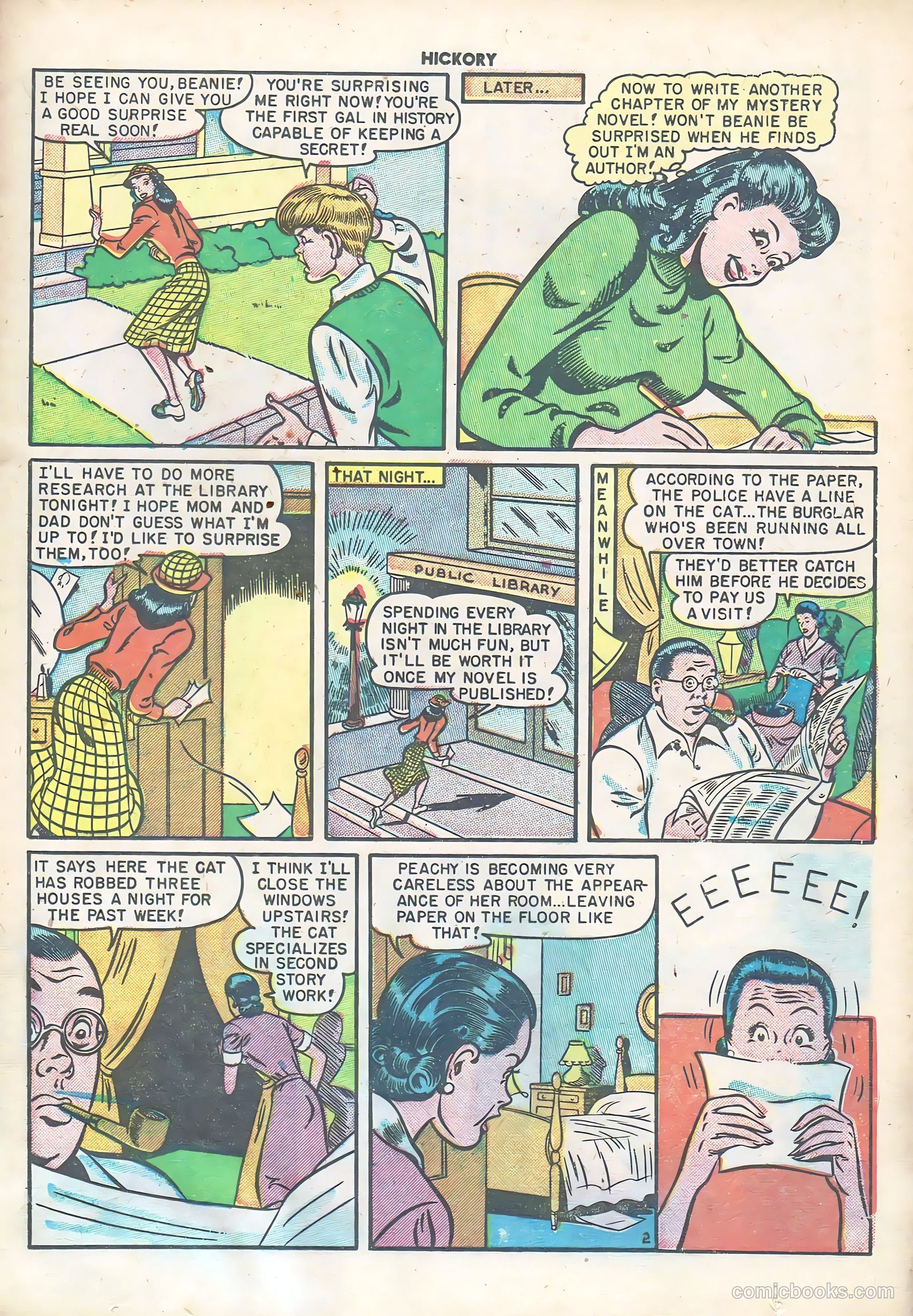 Hickory #3 (1950) — page 13 of 36