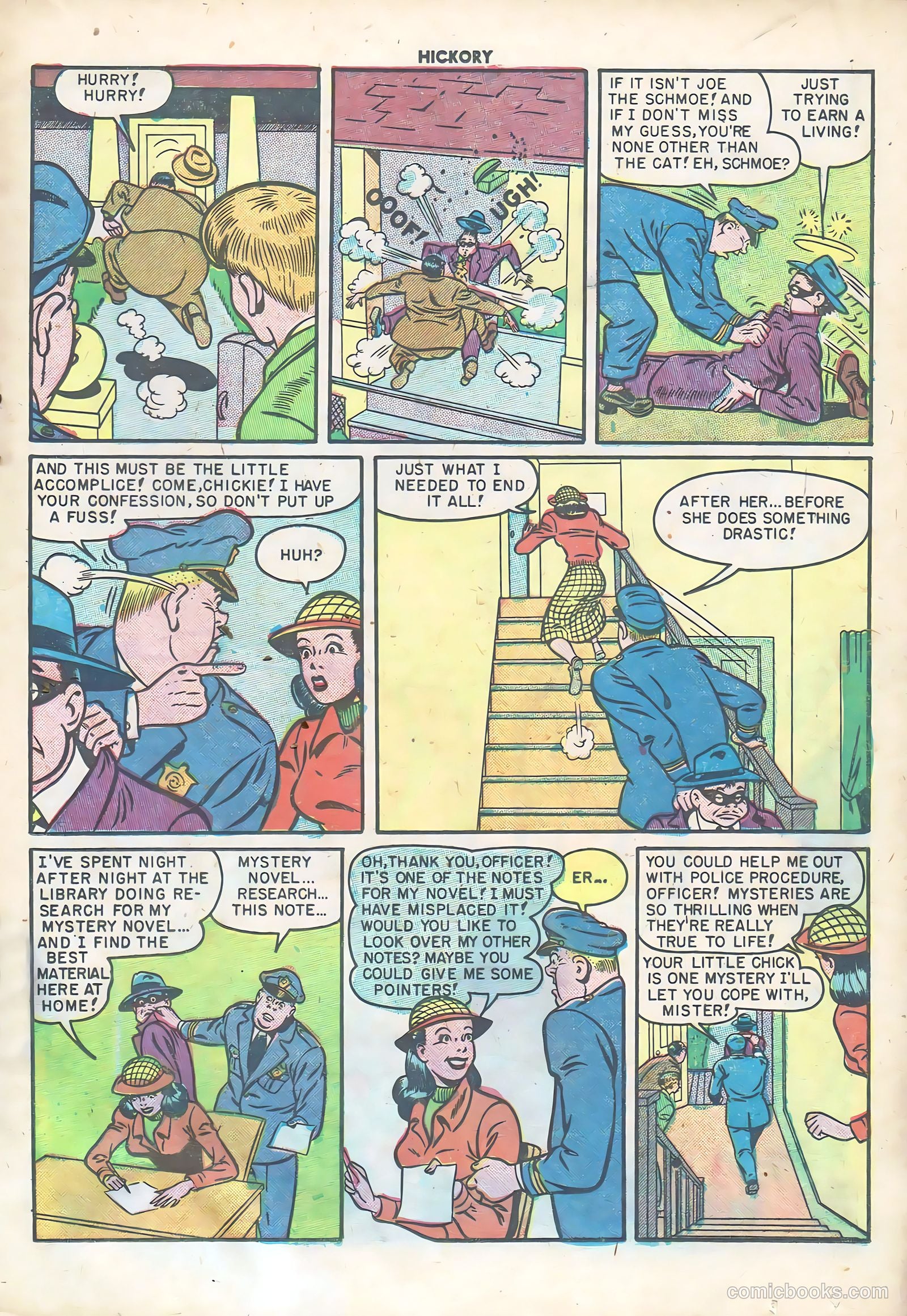 Hickory #3 (1950) — page 17 of 36