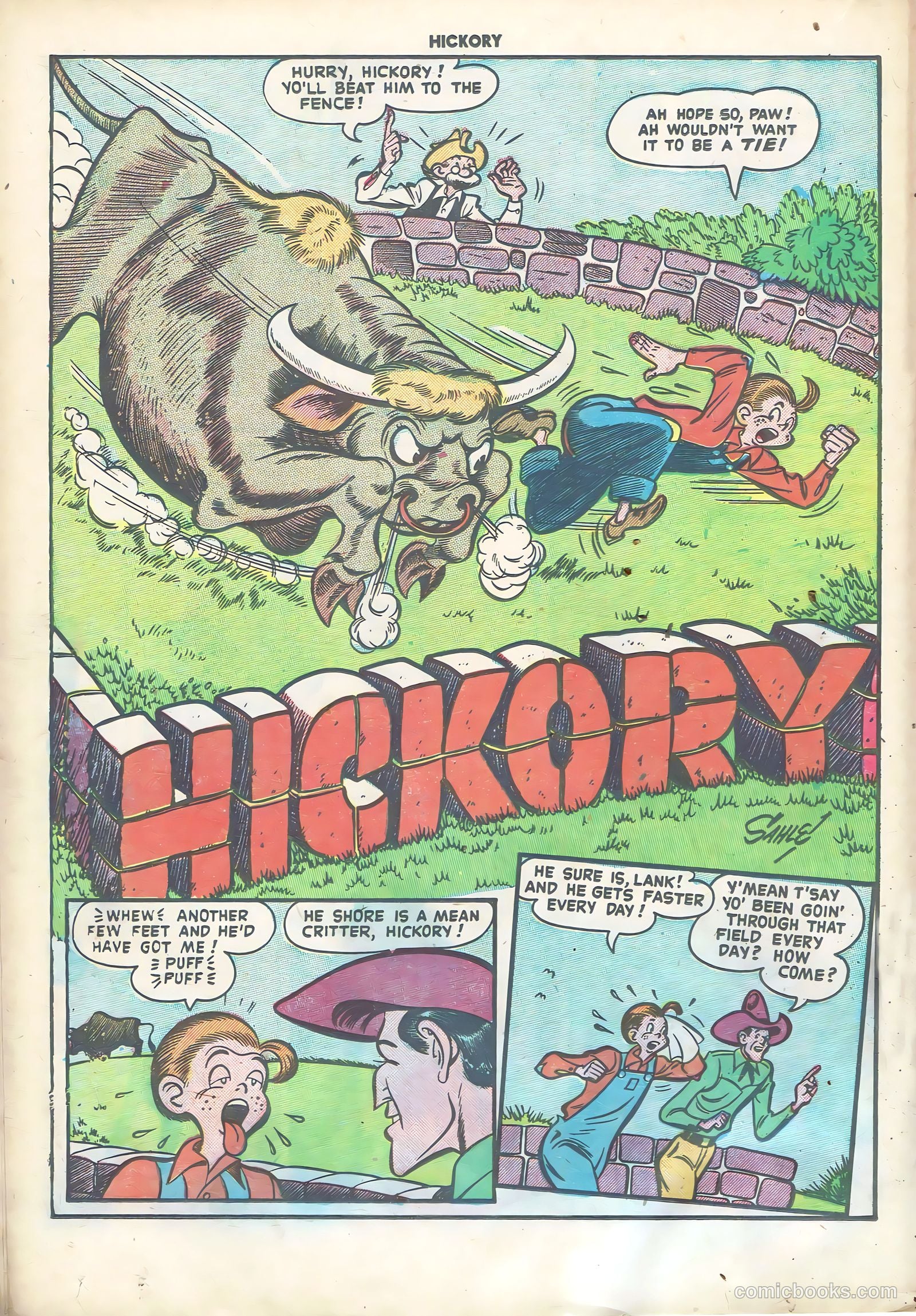 Hickory #3 (1950) — page 18 of 36