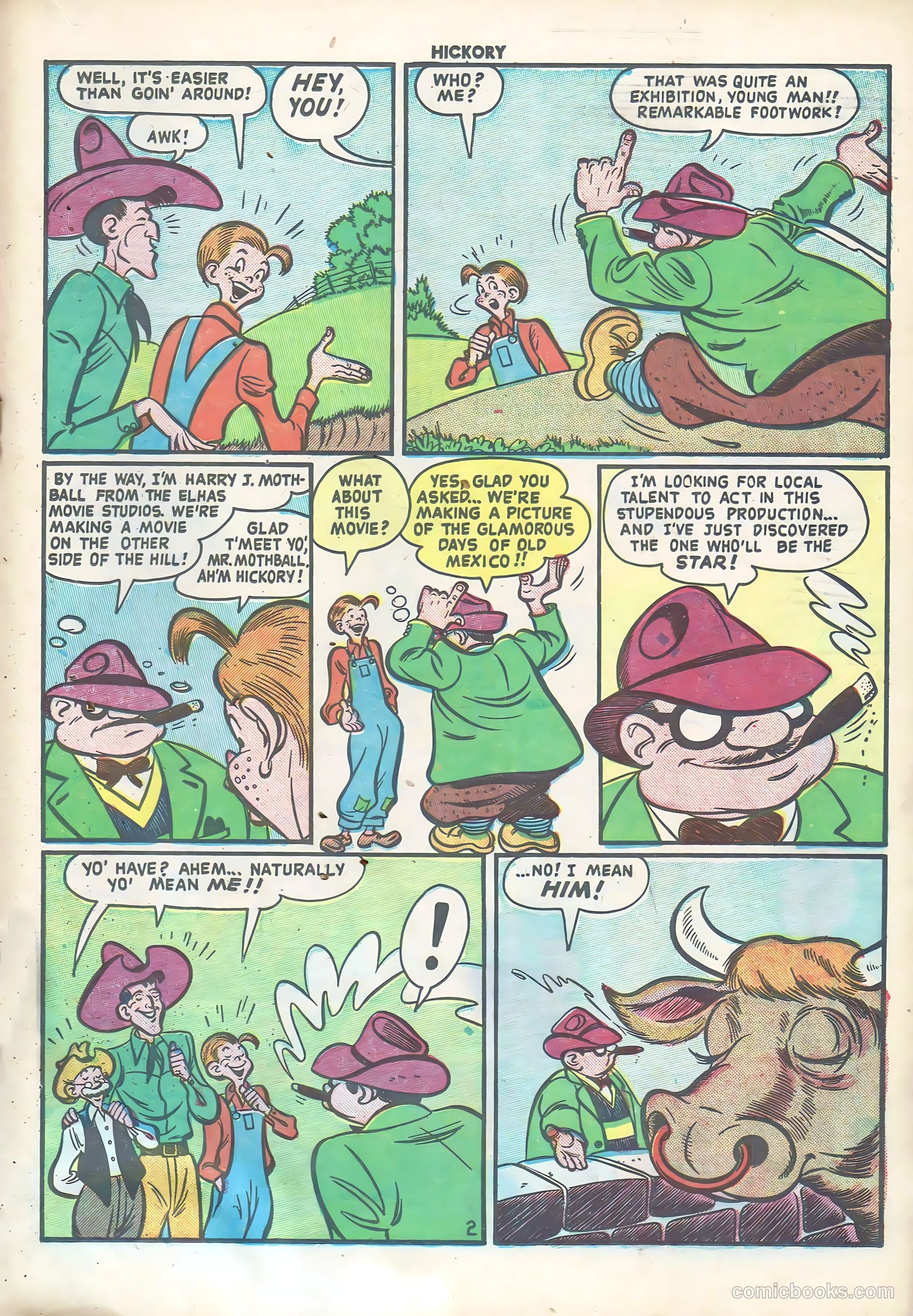 Hickory #3 (1950) — page 19 of 36