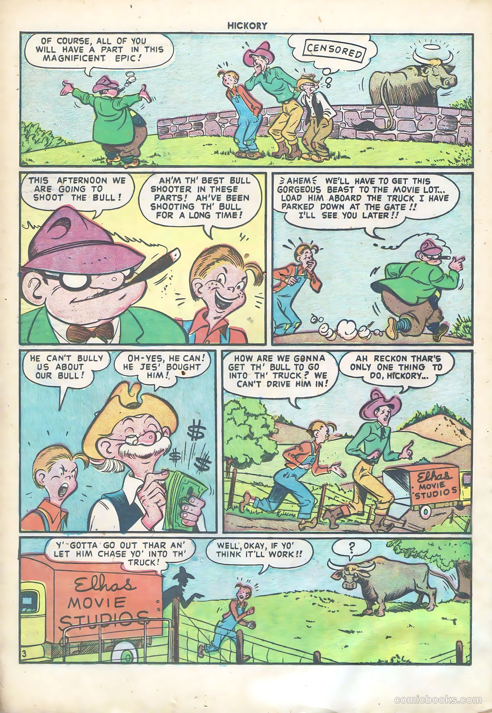 Hickory #3 (1950) — page 20 of 36