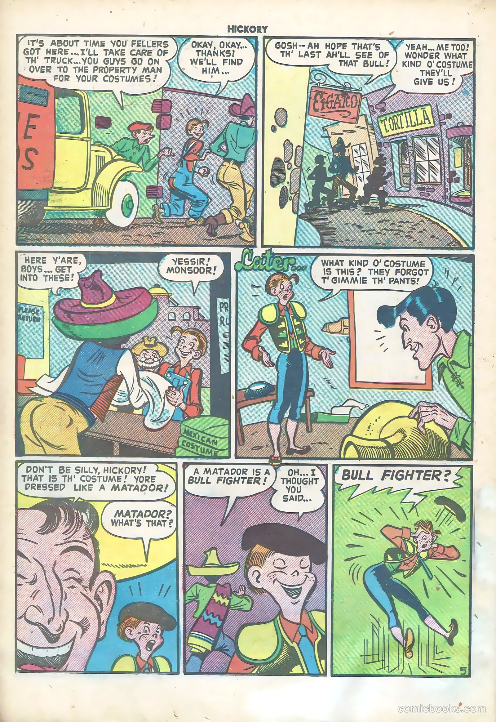 Hickory #3 (1950) — page 22 of 36