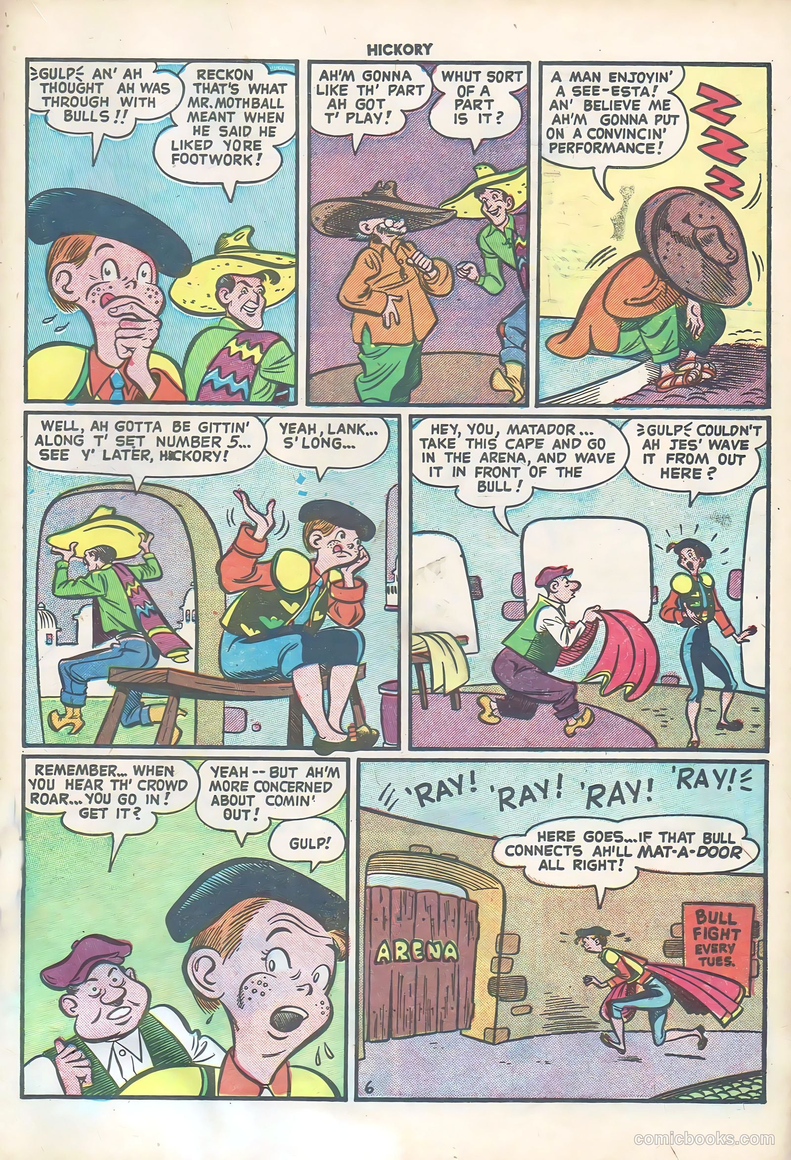 Hickory #3 (1950) — page 23 of 36