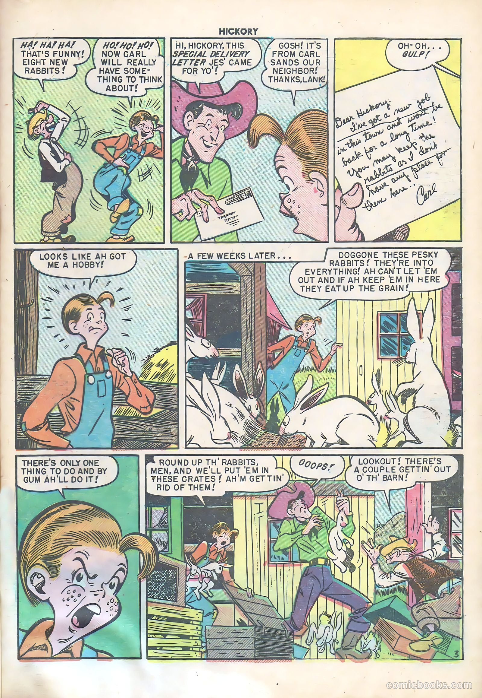 Hickory #3 (1950) — page 29 of 36